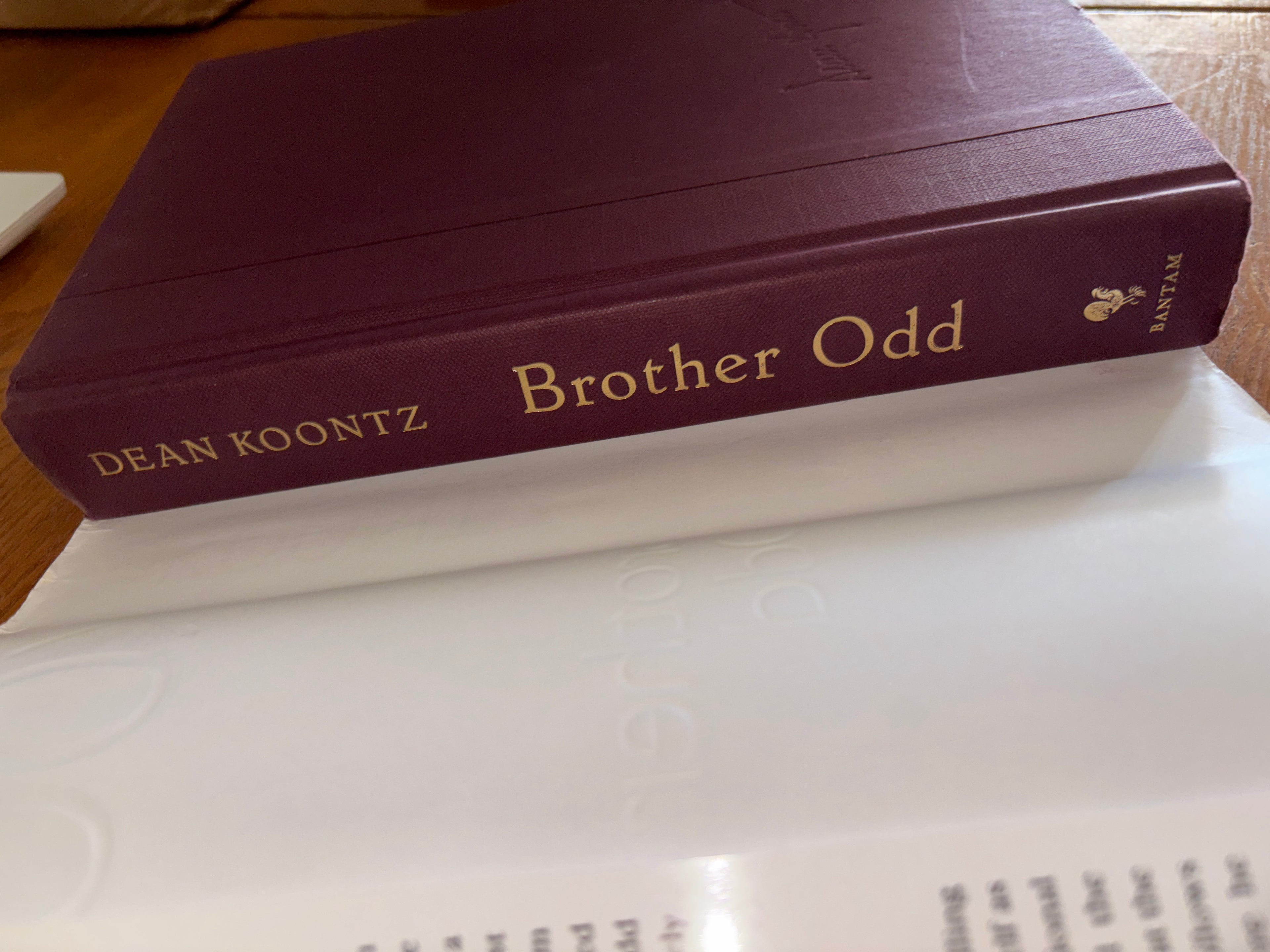 Brother Odd (Book 3 of the Odd Thomas series) by Dean Koontz hardcover (rescued)