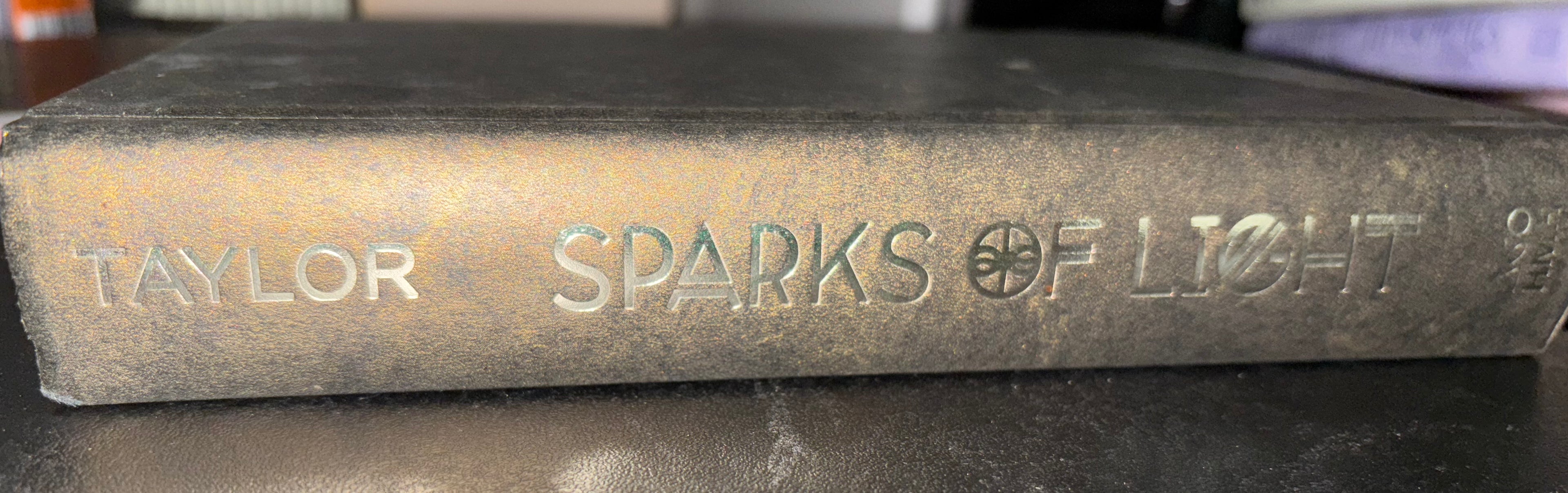 Sparks of Light (Book 2 of the Into the Dim series) by Janet B. Taylor YA hardcover (rescued)