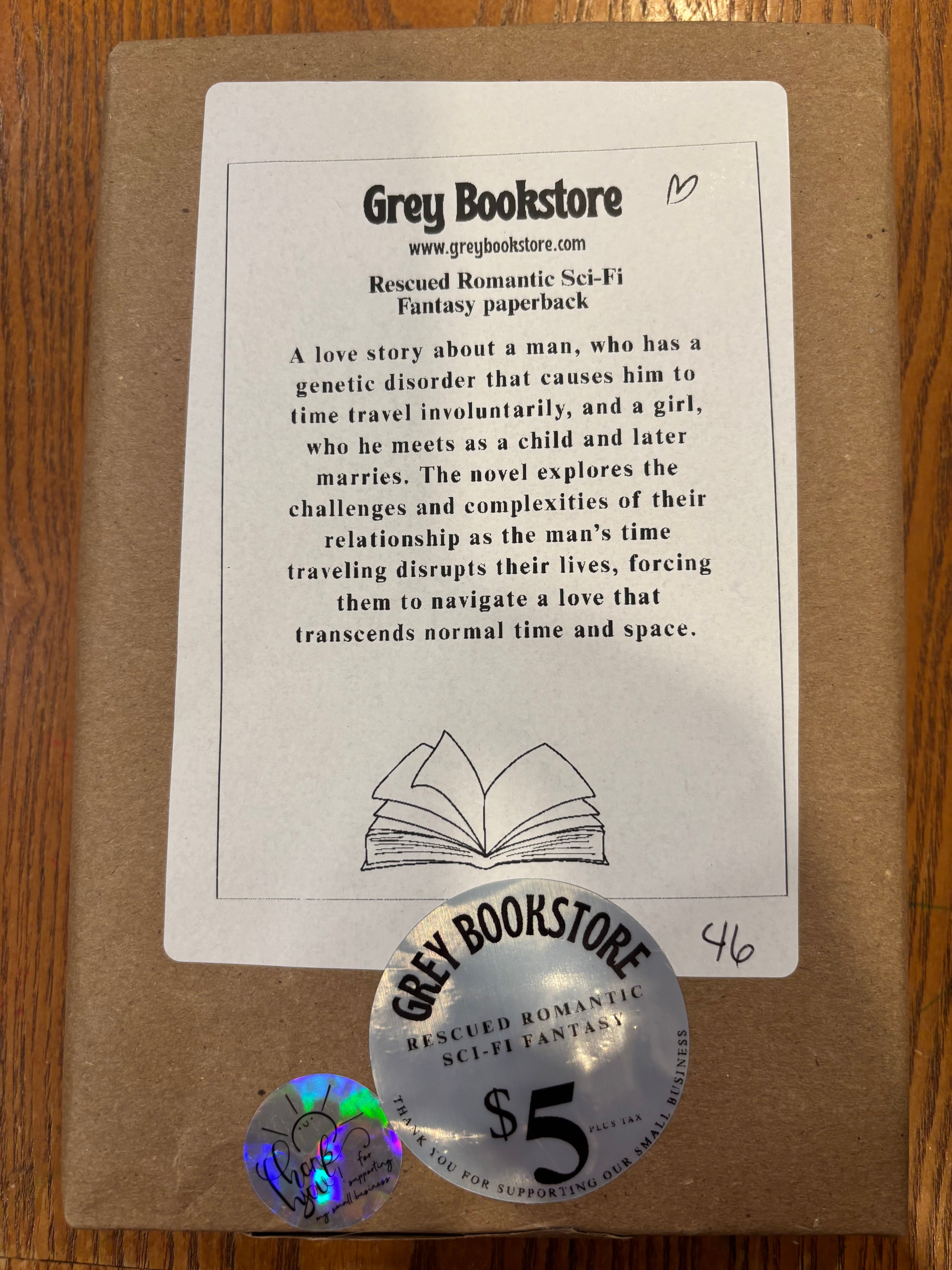 Blind Date with a Book #46 Rescued Romantic Sci-Fi Fantasy paperback