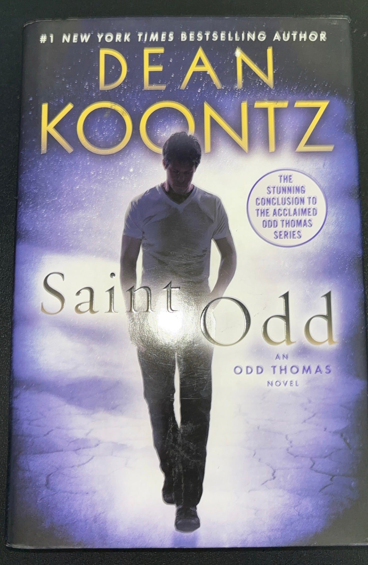 Saint Odd (Book 7 of the Odd Thomas series) by Dean Koontz hardcover (rescued) (old library copy)