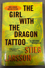 The Girl With The Dragon Tattoo by Stieg Larsson paperback (rescued)