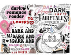 Stickers - Dark Romance Assorted 1-3”