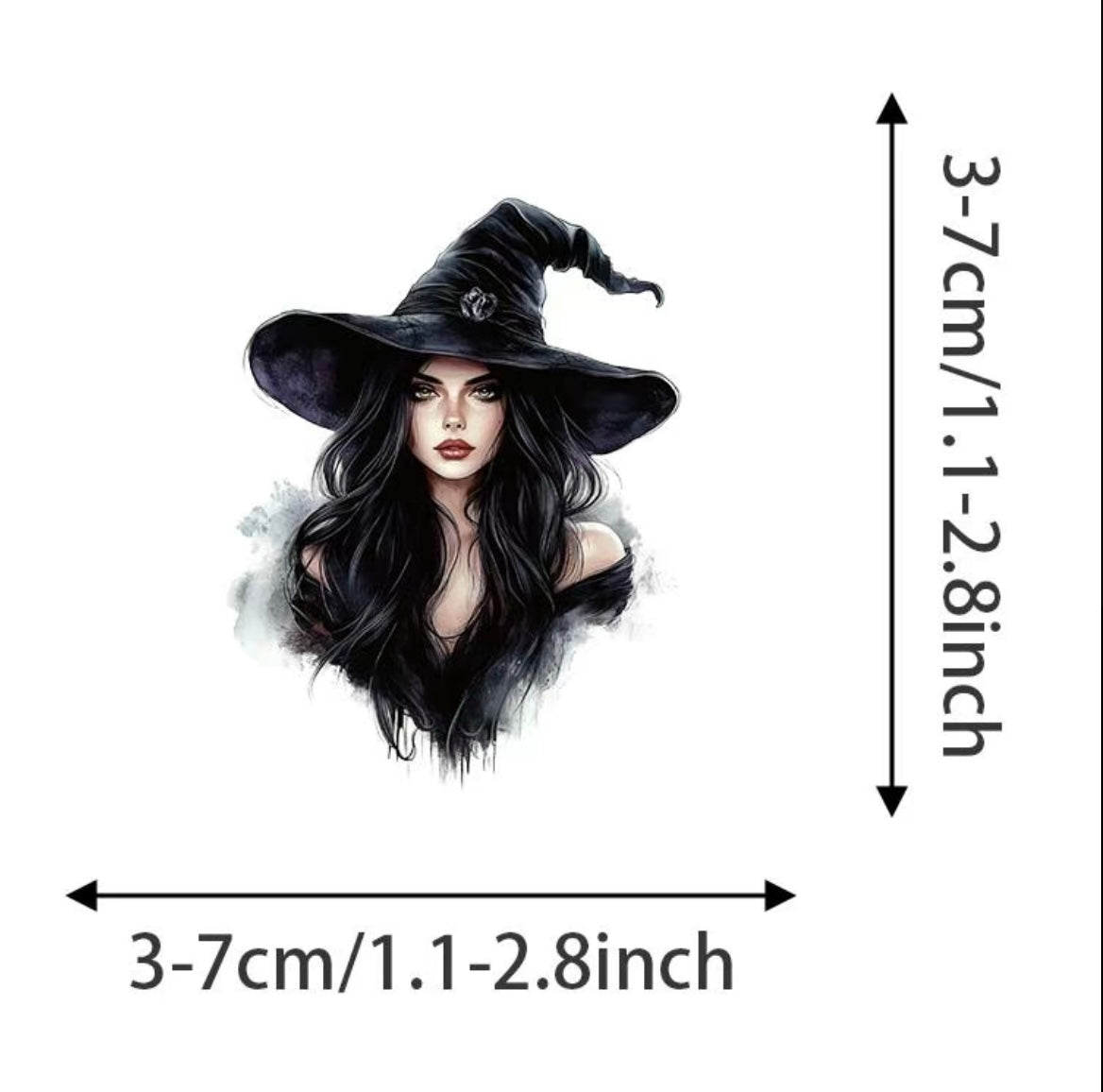 Stickers - Witches, Magic, Gothic Assorted 1-3”
