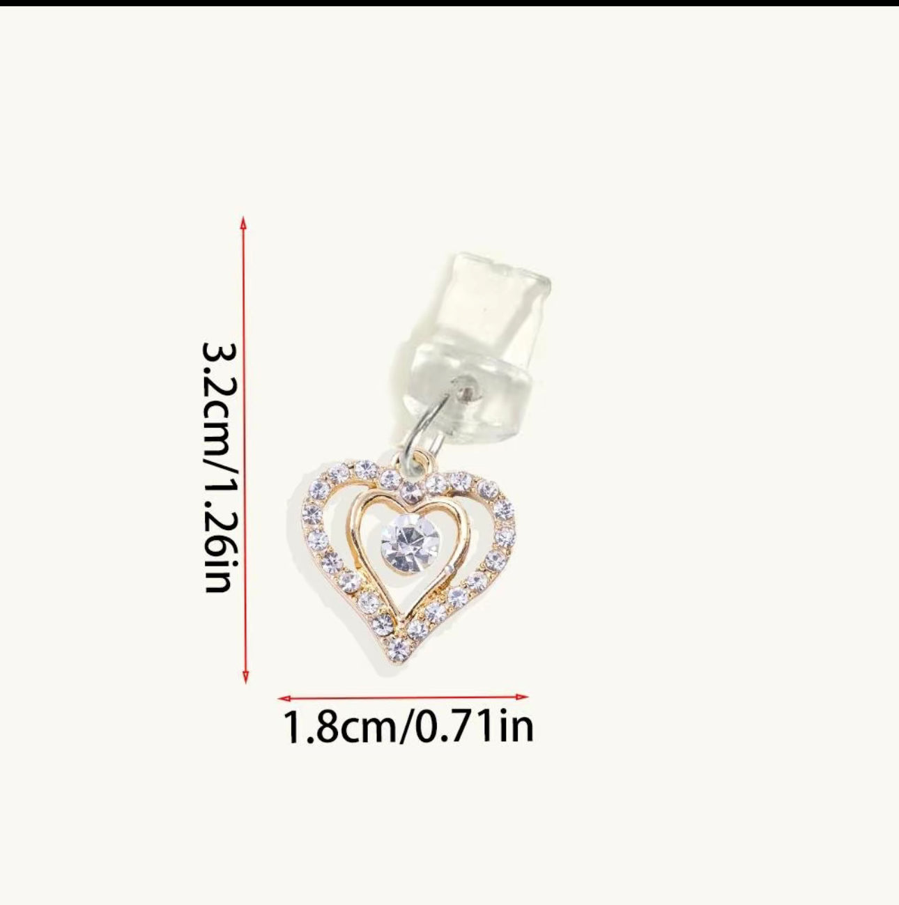 Charms for Kindle (type-c) Hearts