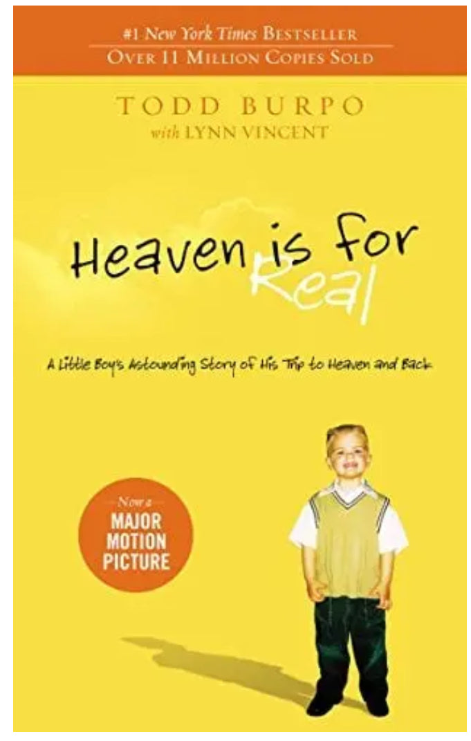 Heaven is for Real: A Little Boy's Astounding Story of His Trip to Heaven and Back by Todd Burpo with Lynn Vincent paperback (like new)