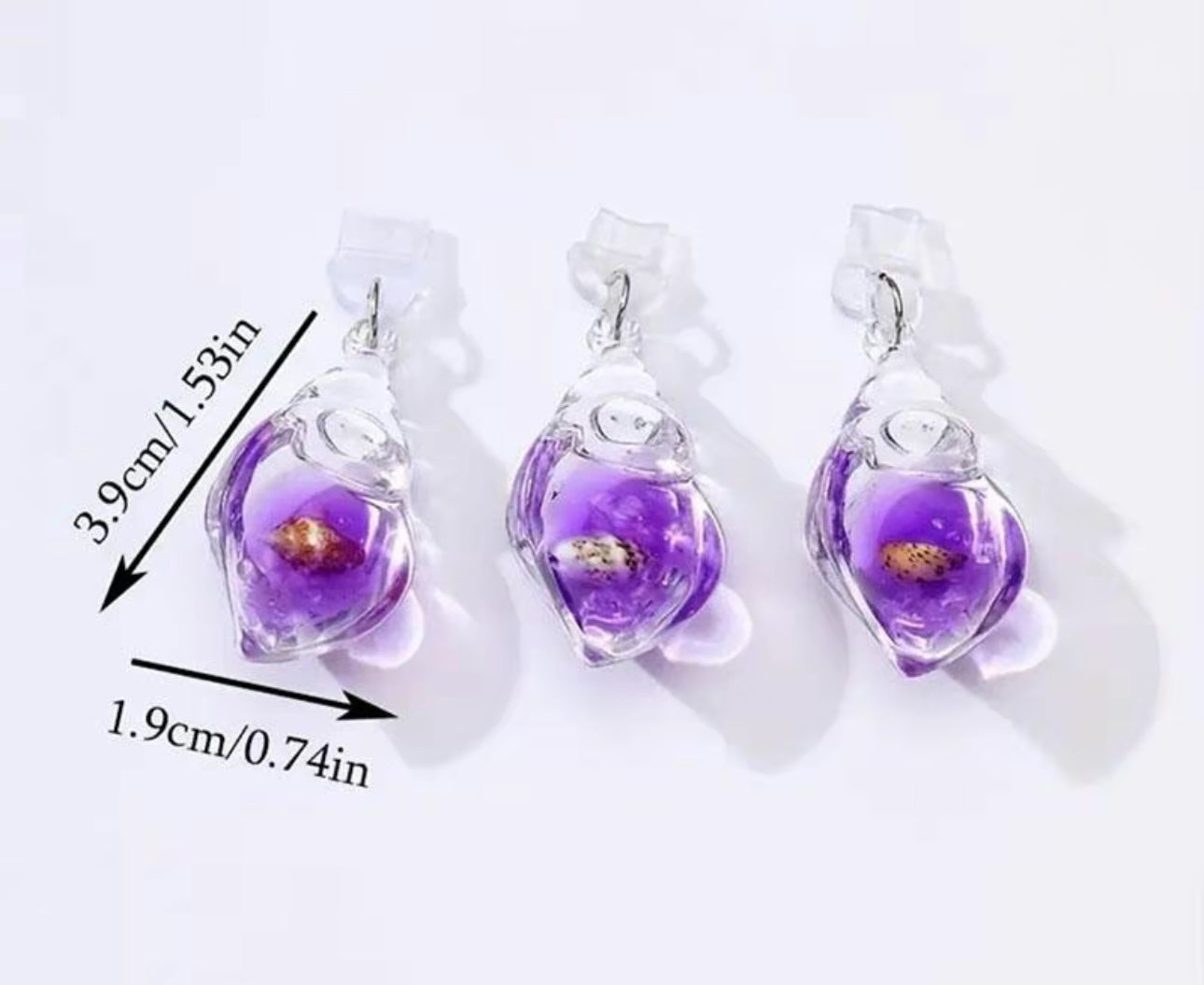 Charms for Kindle plug (type-c) Sea Shells luminous