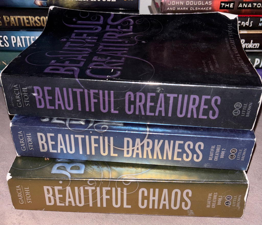 Caster Chronicles Series 3 books (Beautiful Creatures) by Kami Garcia and Margaret Stohl paperback YA (rescued)