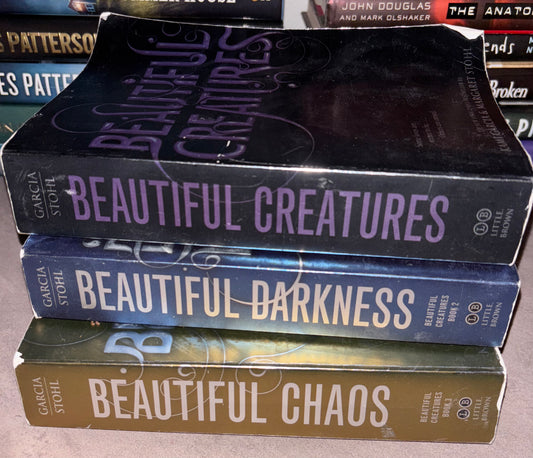 Caster Chronicles Series 3 books (Beautiful Creatures) by Kami Garcia and Margaret Stohl rescued/paperback YA