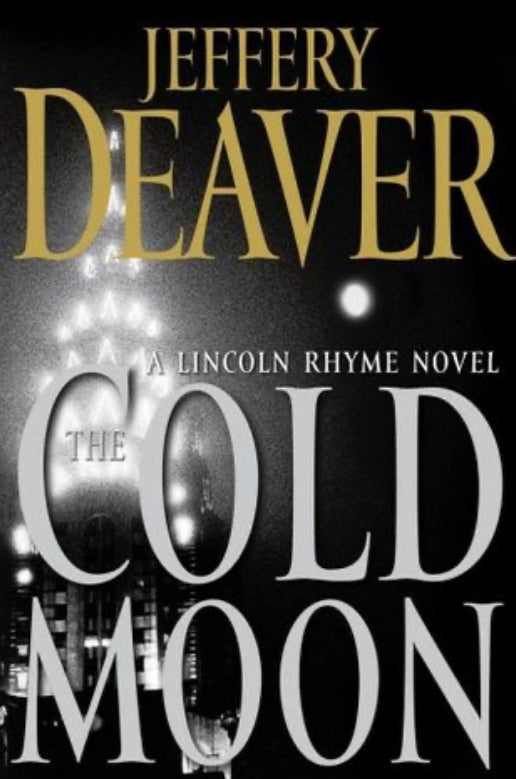 Cold Moon by Jeffery Deaver hardcover (rescued)