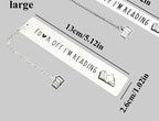 Metal Bookmark ‘F**k Off I’m Reading’ with book pendant
