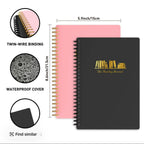 The Reading Journal pink and gold
