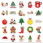 Stickers - Christmas Assorted 1-3” some holographic