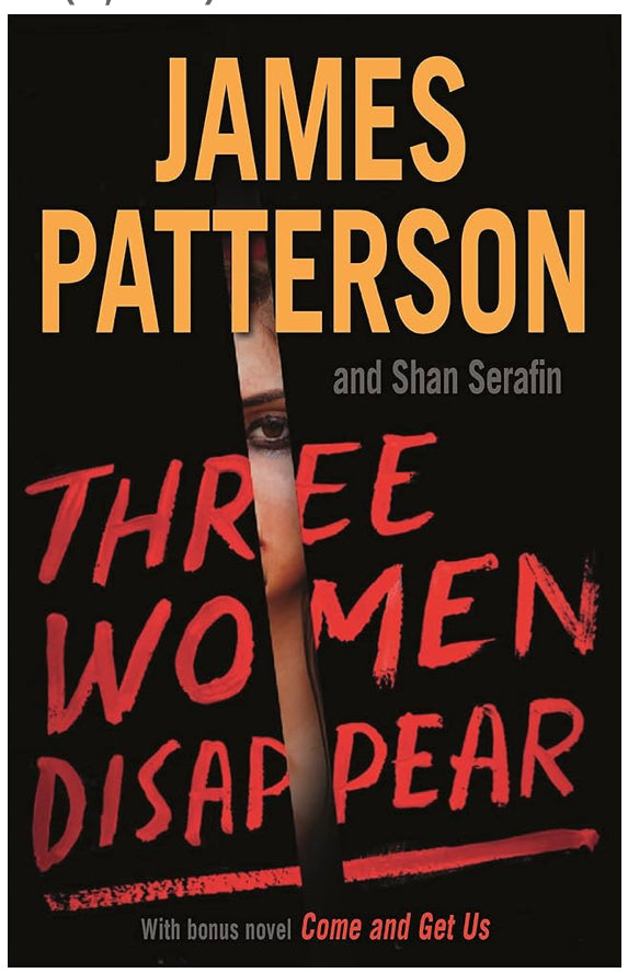 Three Women Disappear by James Patterson hardcover