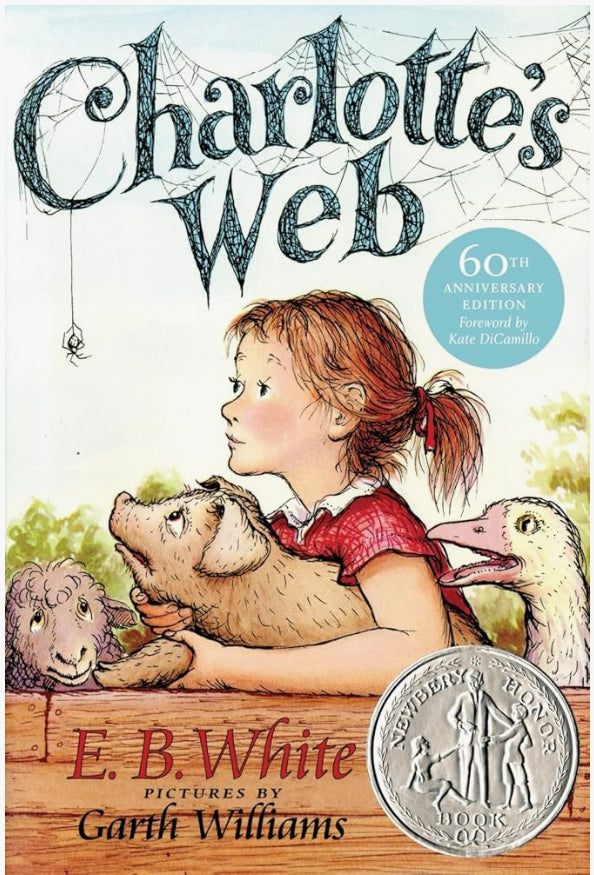 Charlotte's Web by E. B. White paperback BANNED BOOK (New)