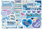 Stickers- Misc. Book Assorted 1-3”