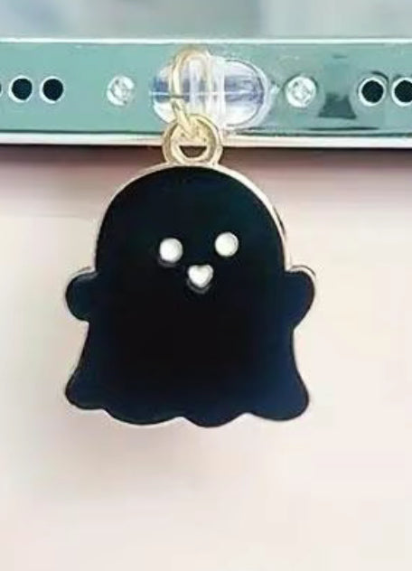 Charms for Kindle (type c) Ghost (1 white 1 black)