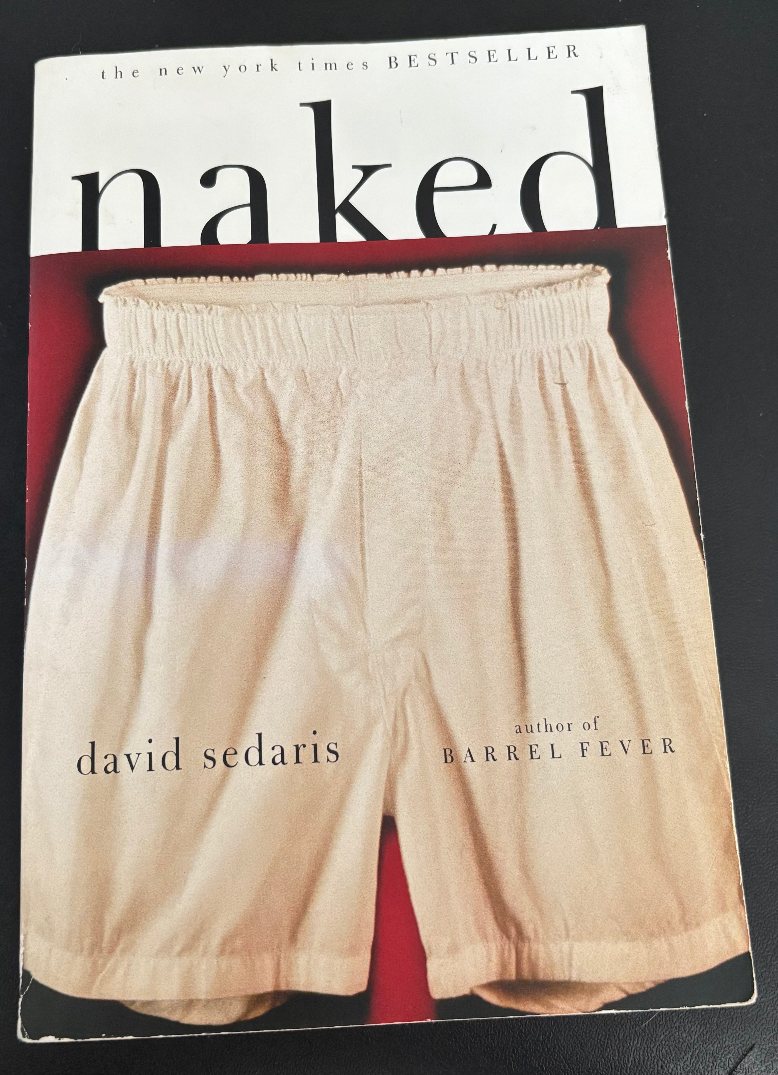 Naked by David Sedaris paperback (rescued)