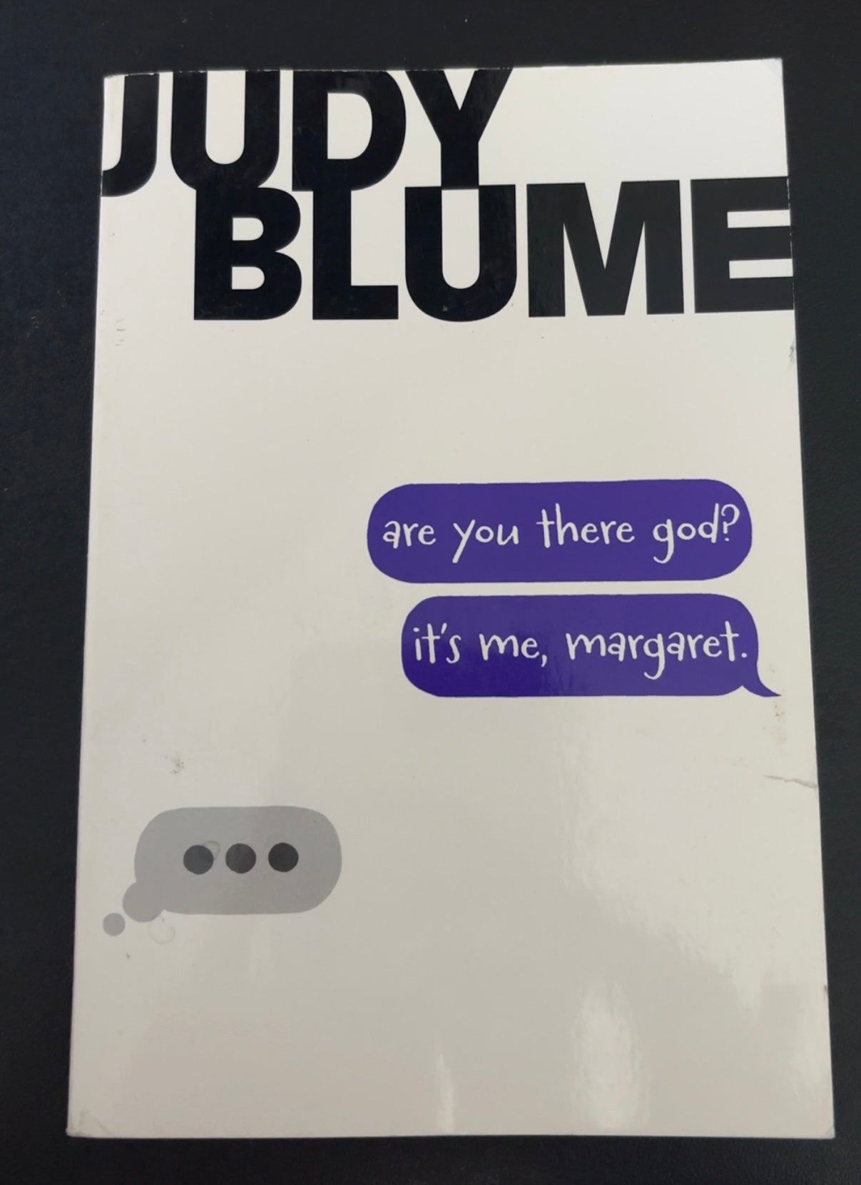 Are You There God? It’s Me, Margaret by Judy Blume tween/middle school paperback (rescued)