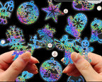Stickers - Christmas Assorted 1-3” some holographic