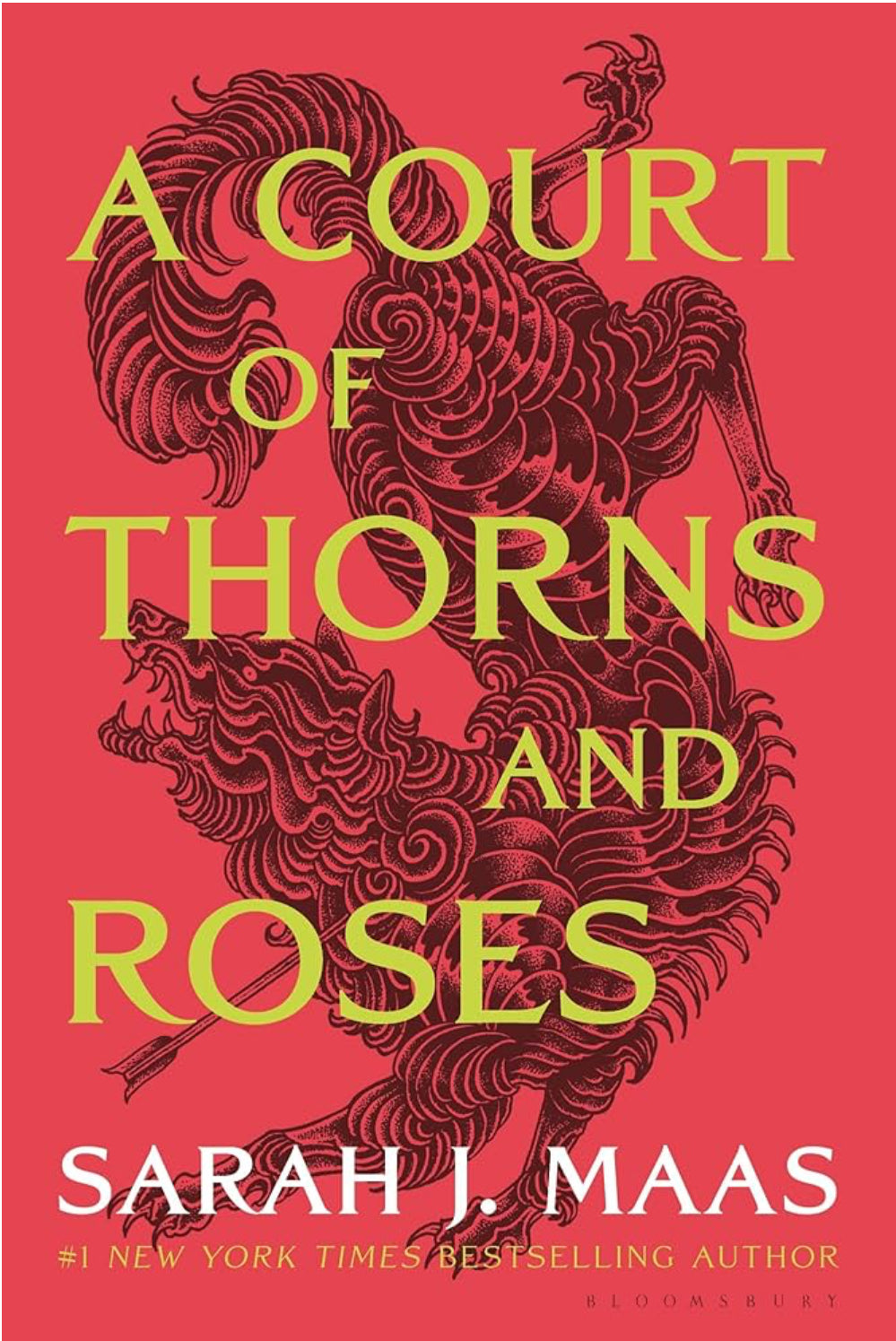 A Court of Thorns and Roses (book 1 of the ACOTAR series) by Sarah J. Maas paperback (new)