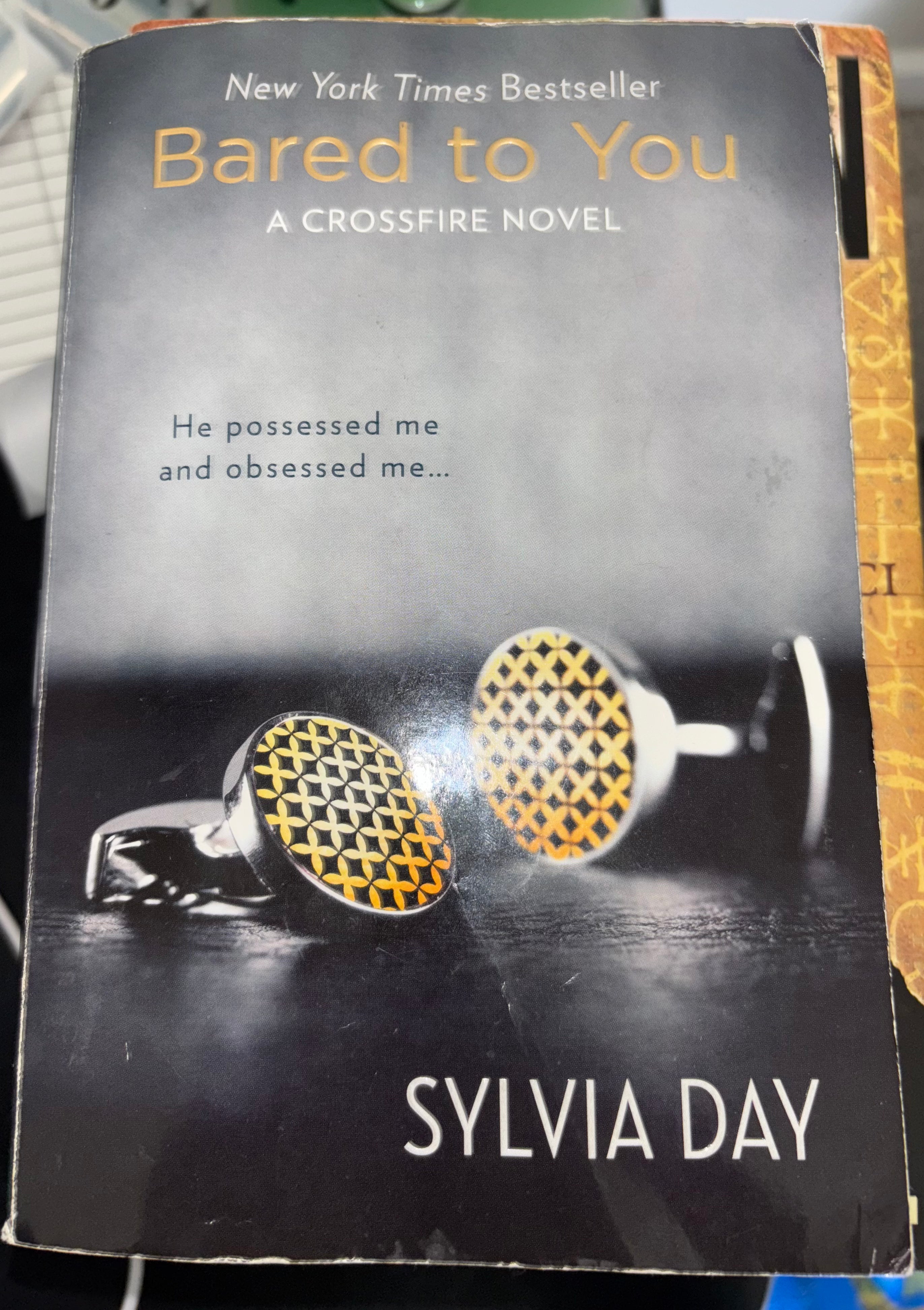 Bared by You (Book 1 of the Crossfire series) by Sylvia Day paperback (rescued)