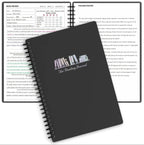 The Reading Journal black and silver