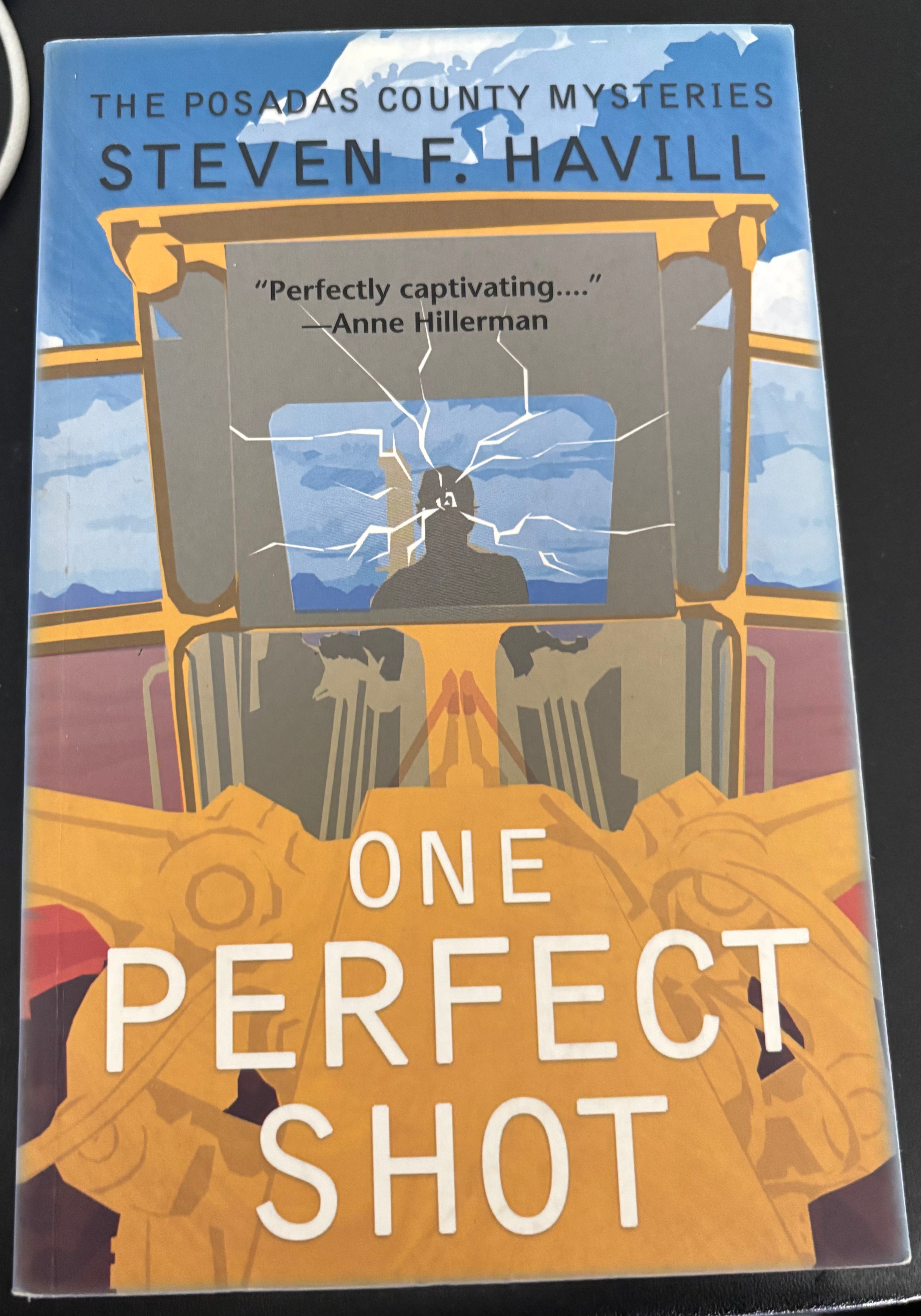One Perfect Shot (Book 0.5 of the Bill Gastner sereis) by Steven F. Havill paperback (rescued)