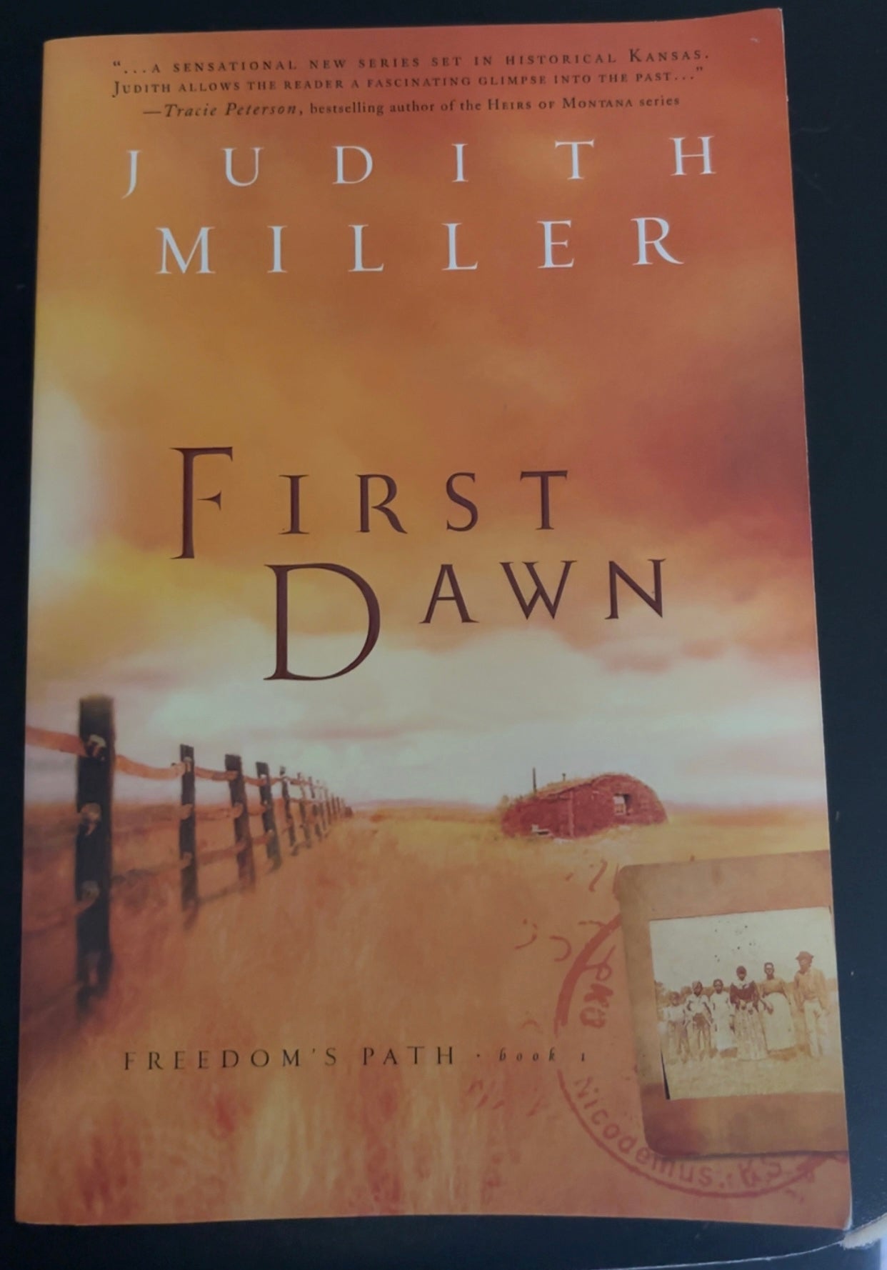 First Dawn (Book 1 of Freedom’s Path series) by Judith Miller paperback (like new)