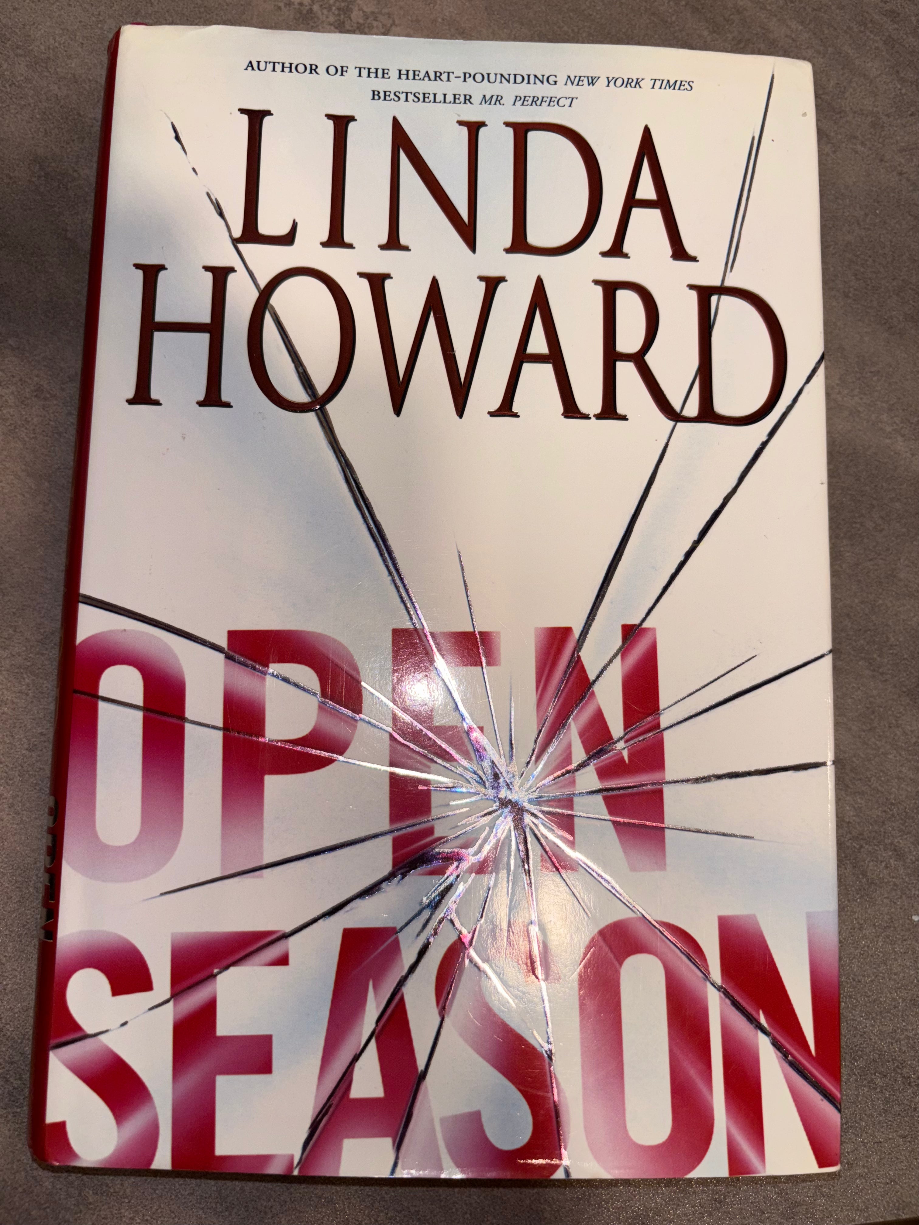 Open Season by Linda Howard hardcover (like new)