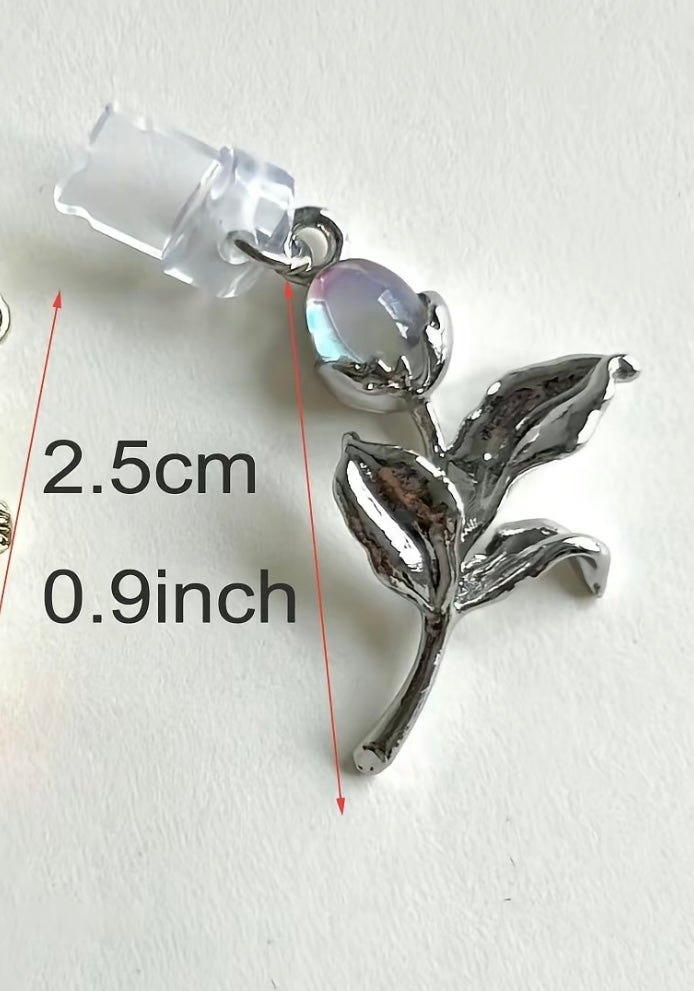 Charms for Kindle (type c) Flowers, Tulip, Rose