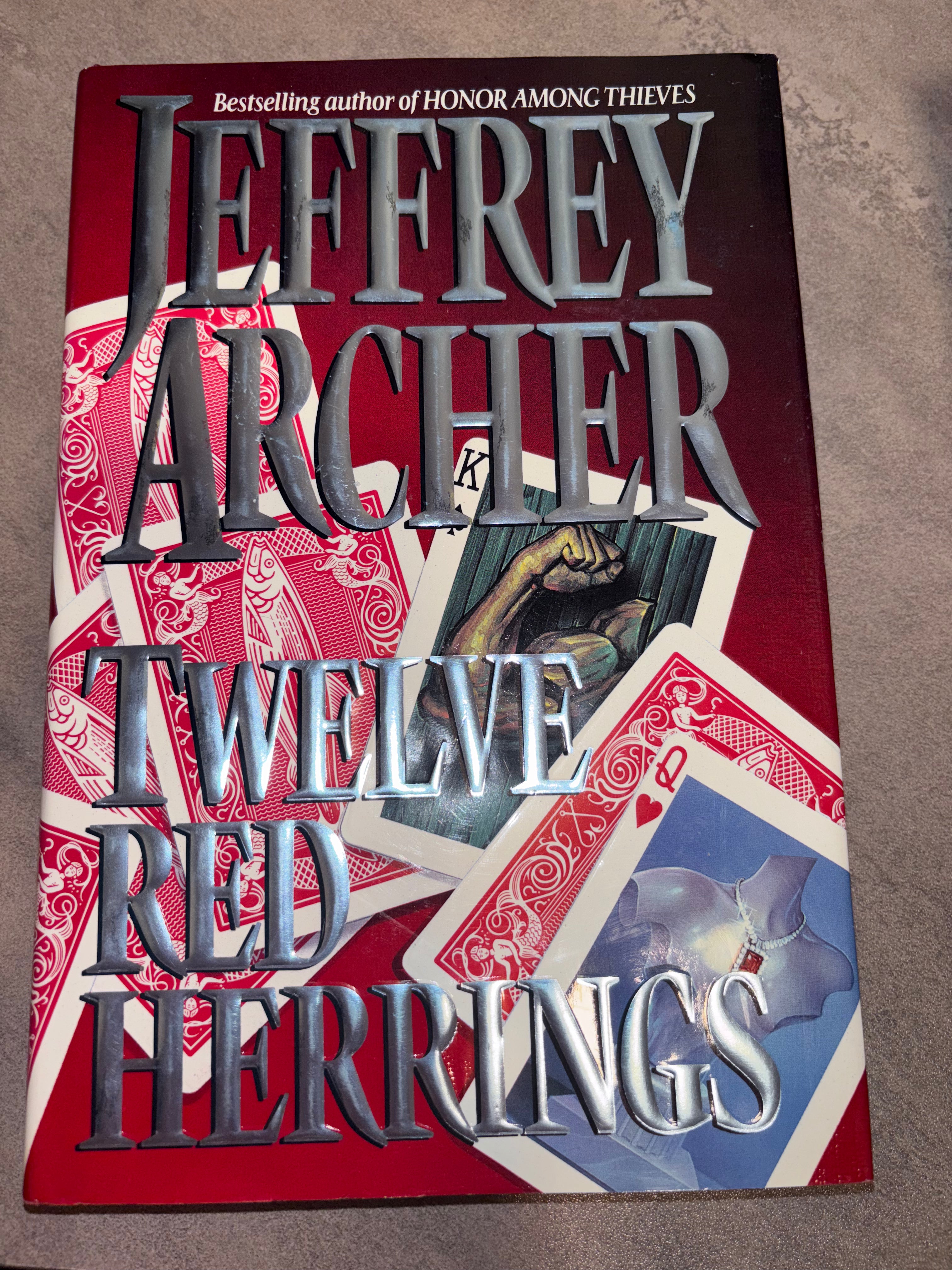 Twelve Red Herrings by Jeffrey Archer hardcover First Edition (like new)