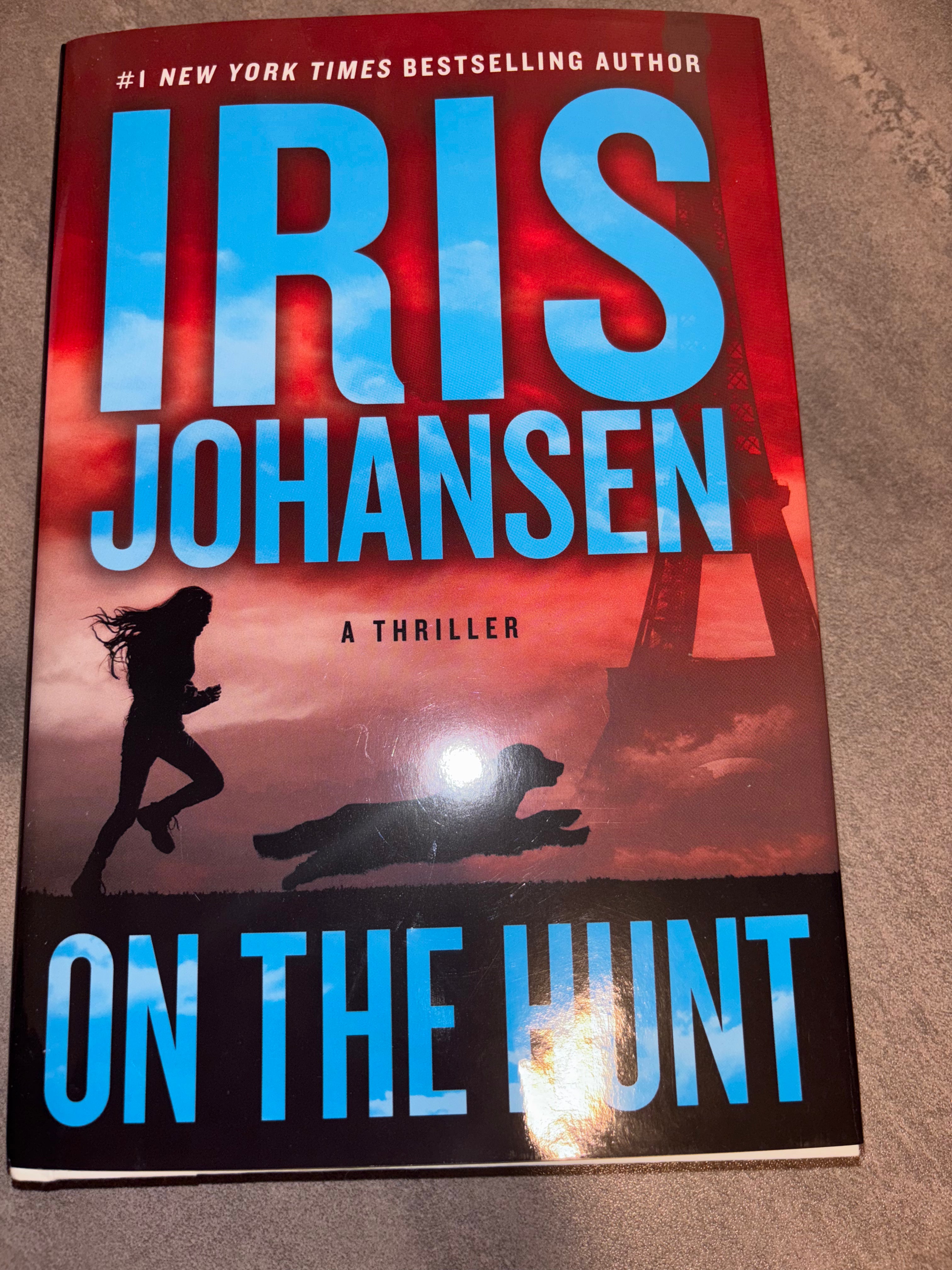 On the Hunt (book 1 of the Kira Drake series) by Iris Johansen hardcover (like new)