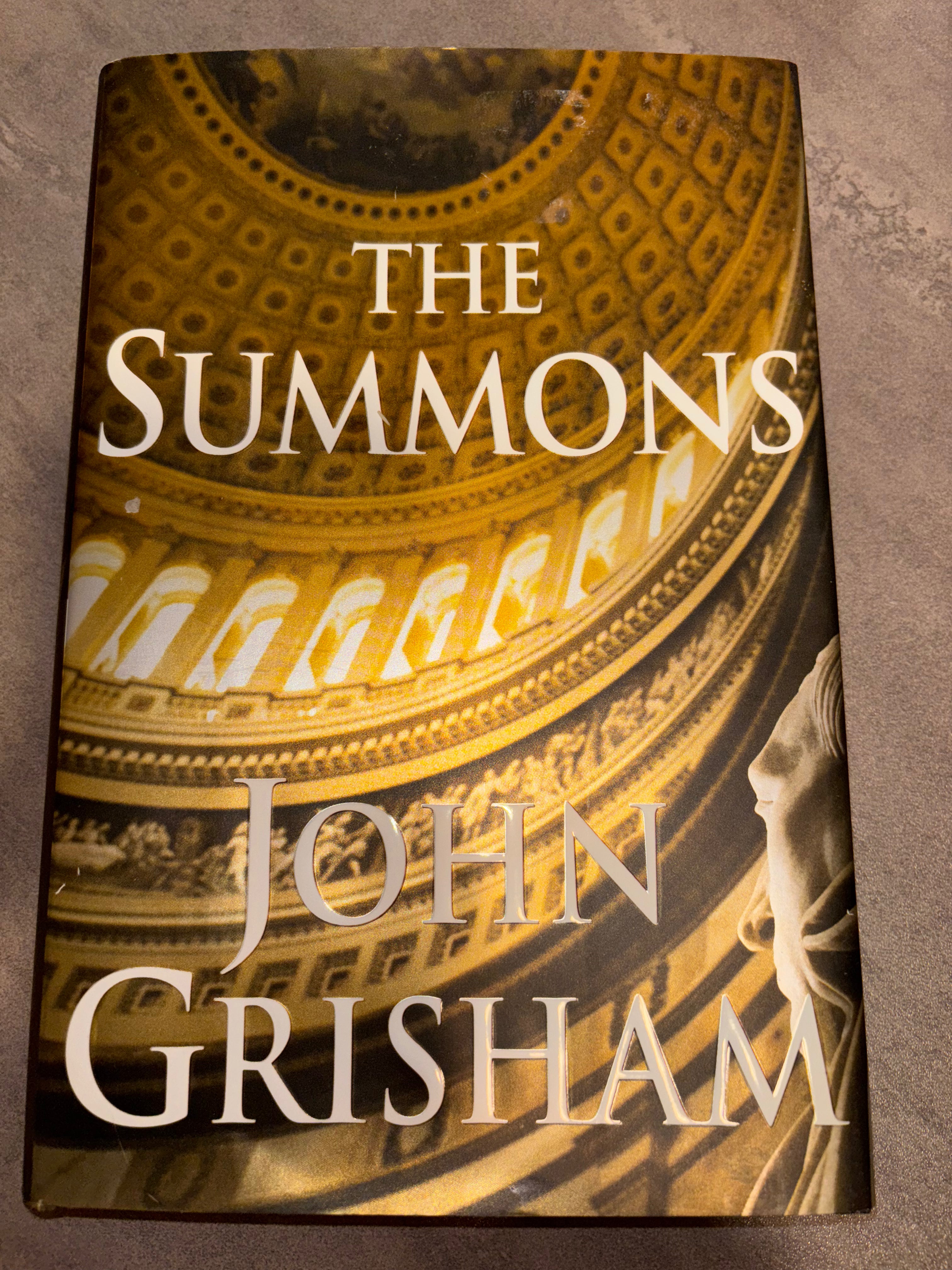 The Summons by John Grisham hardcover (like new)
