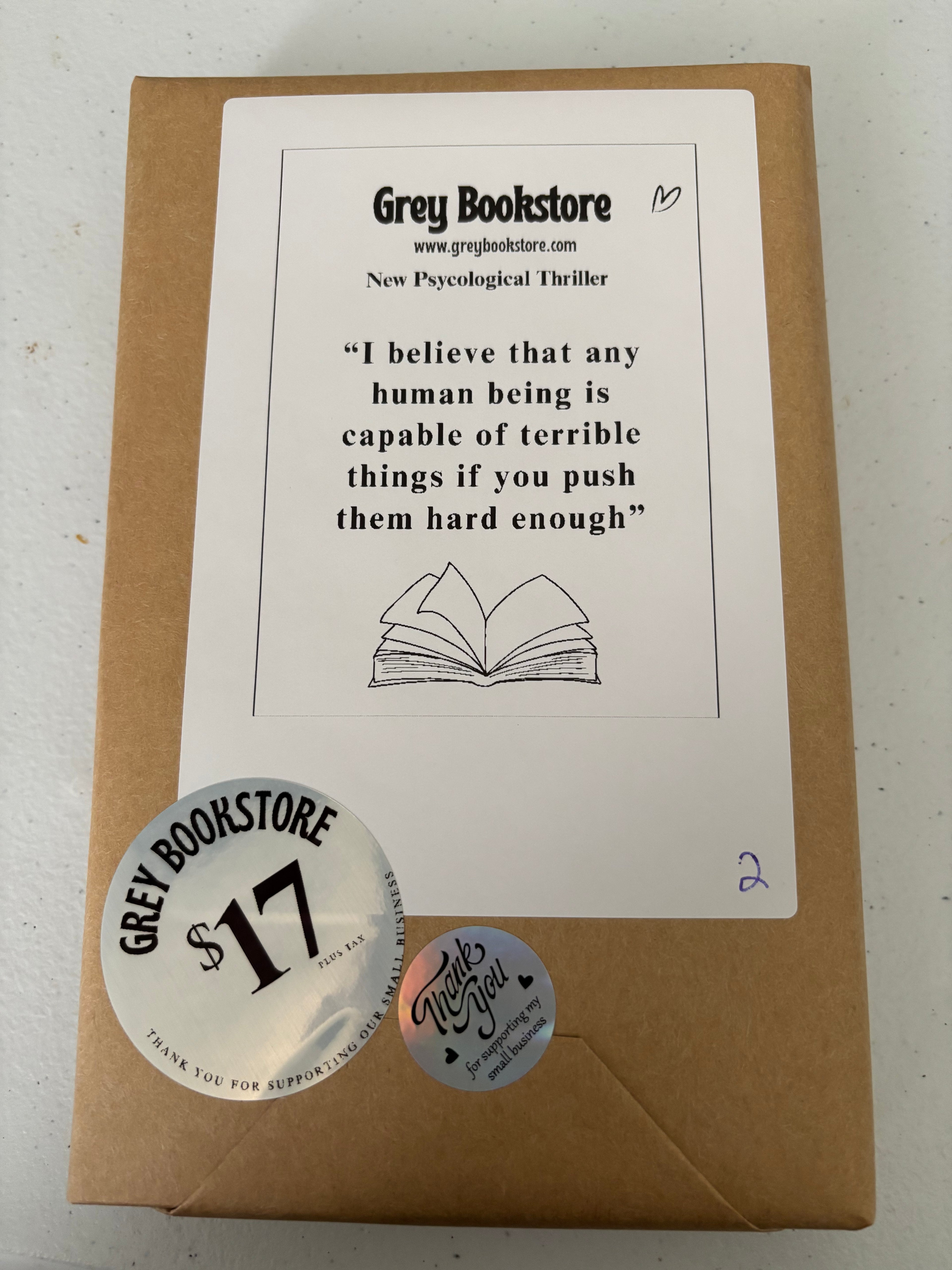 Blind Date with a Book #2 New Psychological Thriller paperback