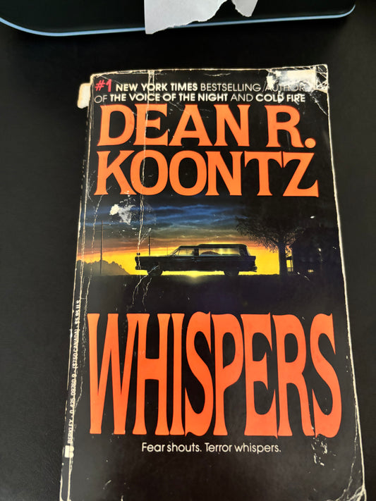 Whispers by Dean R. Koontz rescued (mass market)