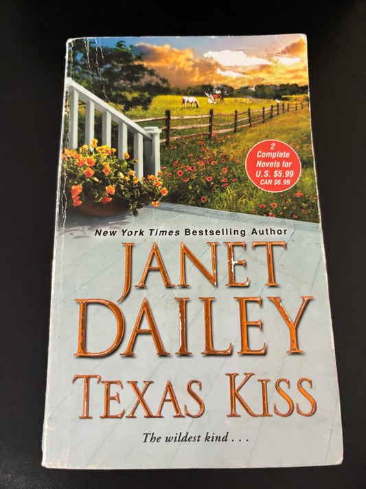 Texas Kiss by Janet Dailey rescued (mass market)
