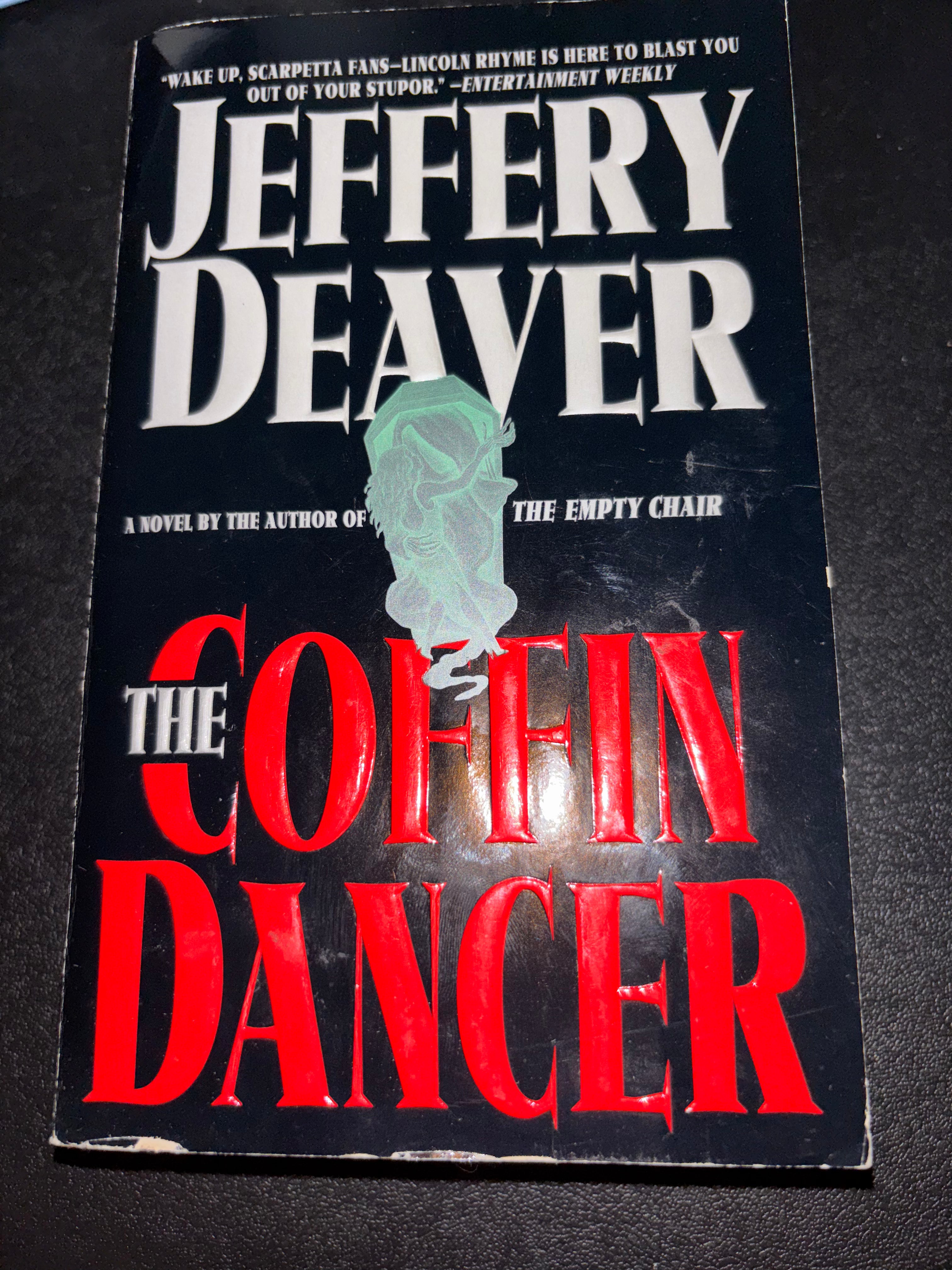 The Coffin Dancer (Book 2 of the A Lincoln Rhyme Novel series) by Jeffery Deaver rescued (mass market)