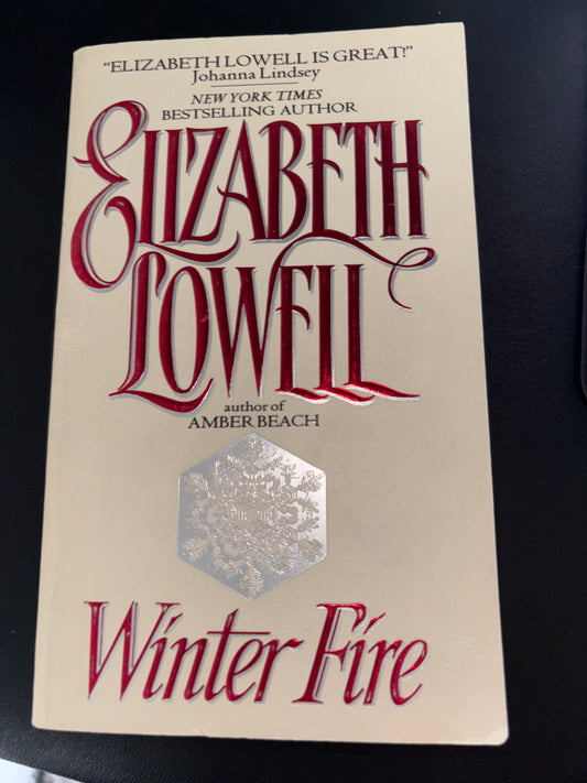 Winter Fire by Elizabeth Lowell rescued (mass market)