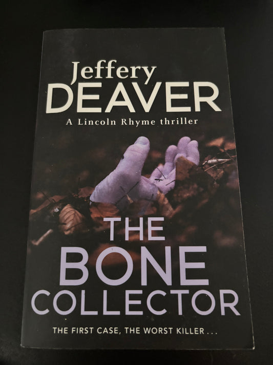 The Bone Collector (Book 1 of the Lincoln Rhyme series) by Jeffery Deaver rescued (mass market)
