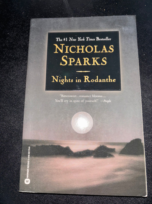 Nights in Rodanthe by Nicholas Sparks paperback (rescued)