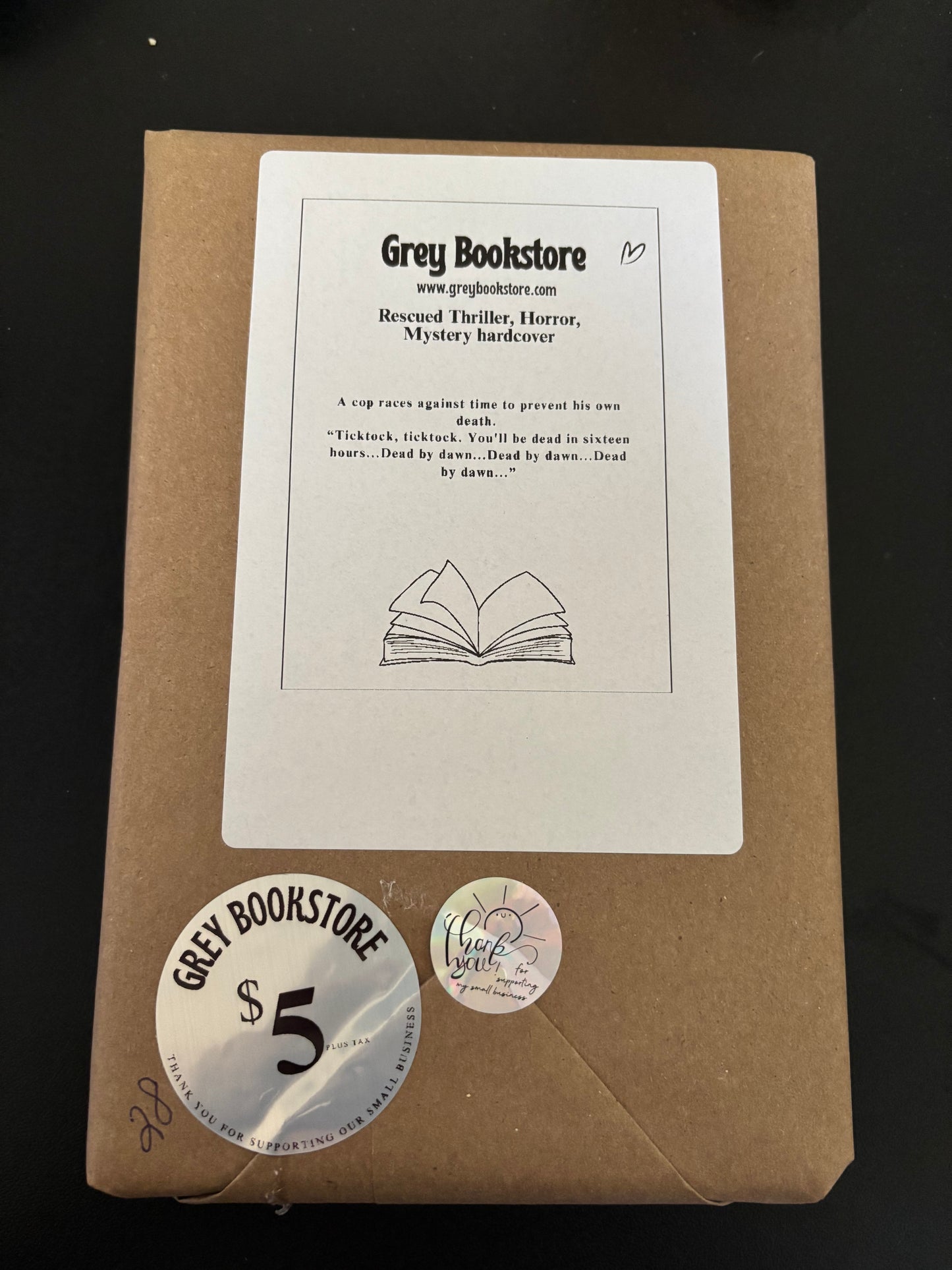 Blind Date With a Book #28 Rescued Thriller, Horror, Mystery hardcover