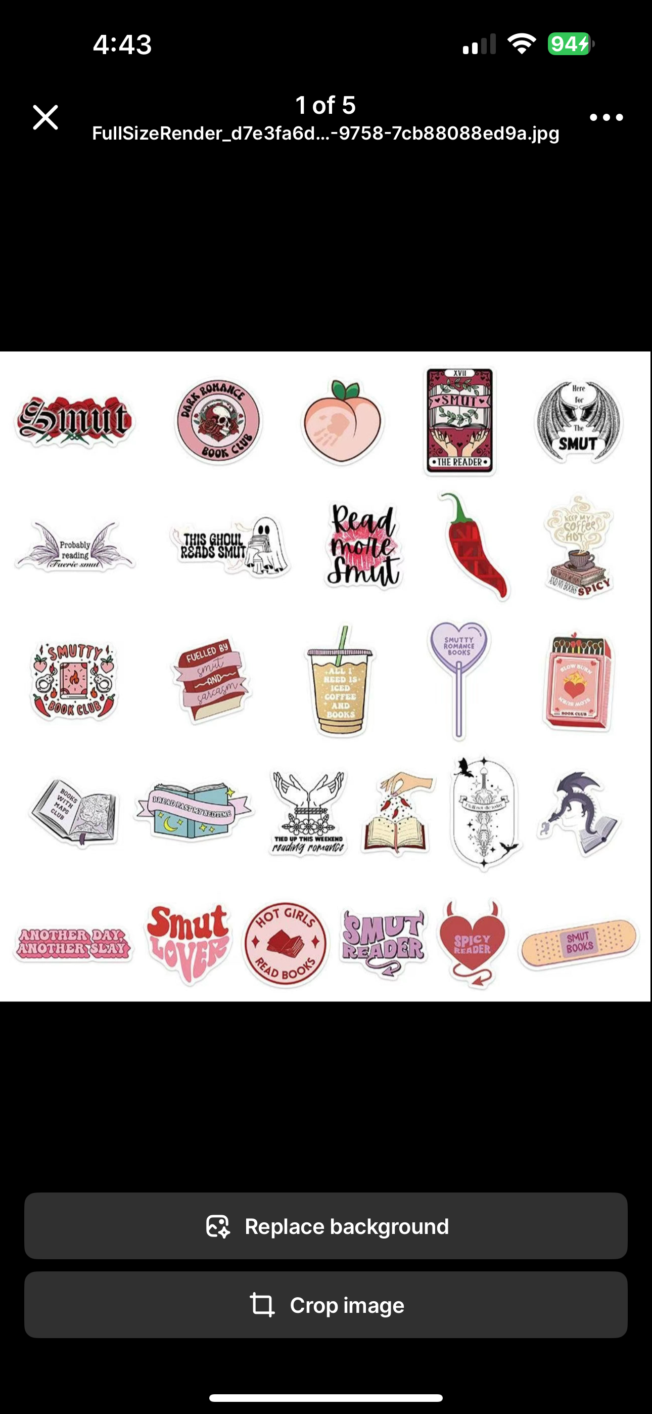 Stickers - Smut Spicy Assorted 2-3”