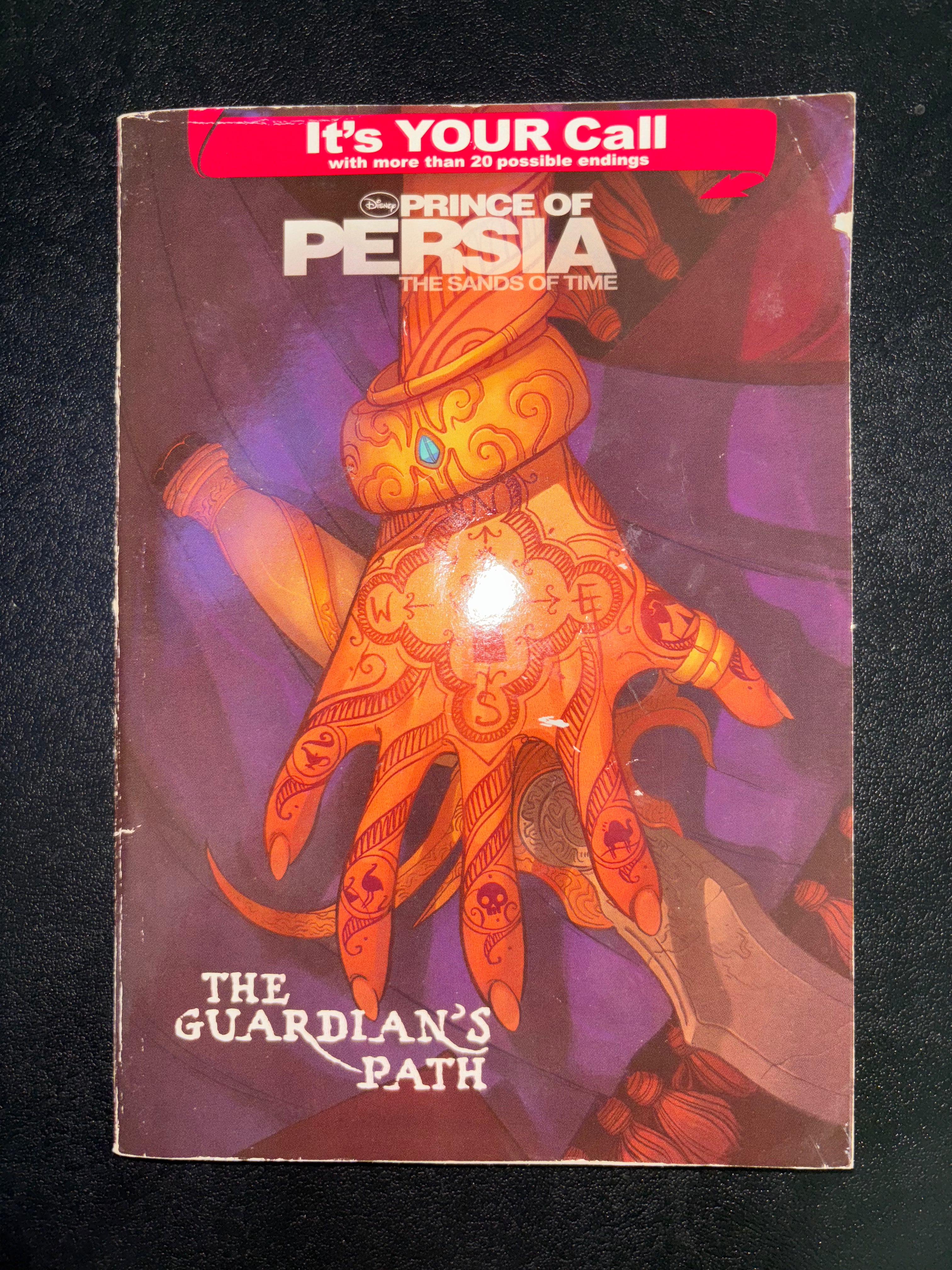 Prince of Persia: The Guardian’s Path by Disney Book Group Tween/Middle School paperback (rescued)