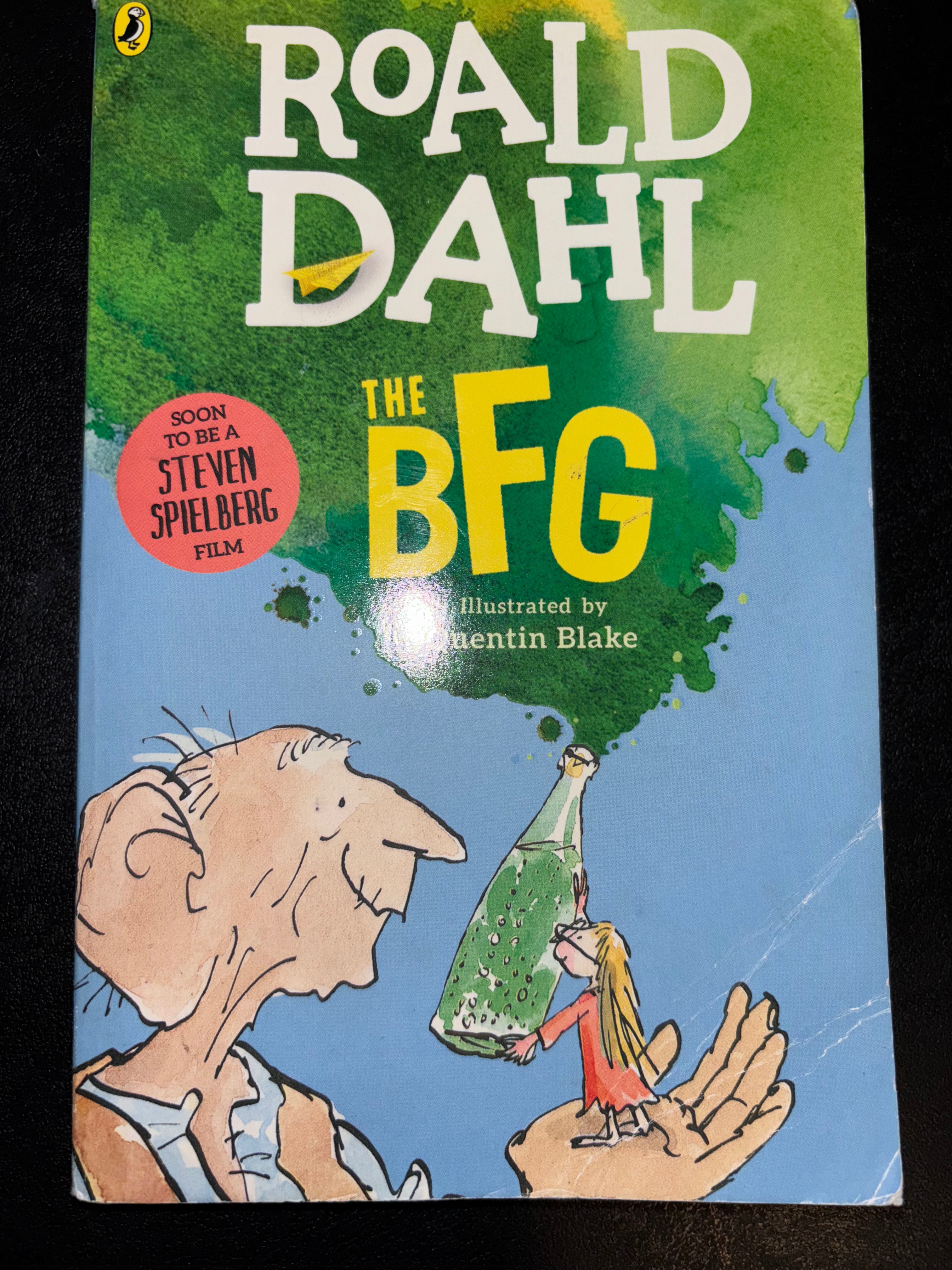 The BFG by Ronald Dahl Tween/Middle School paperback (rescued)