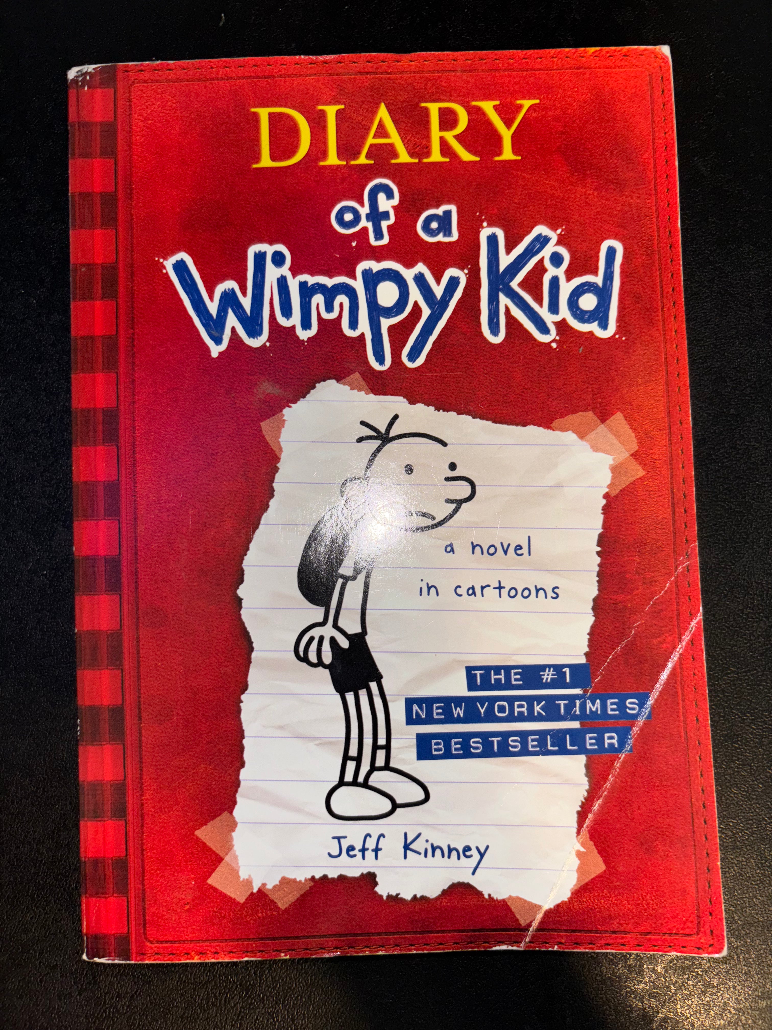 Diary of a Wimpy Kid (Book 1 of the Diary of a Wimpy Kid series) by Jeff Kinney Tween/Middle School (rescued)