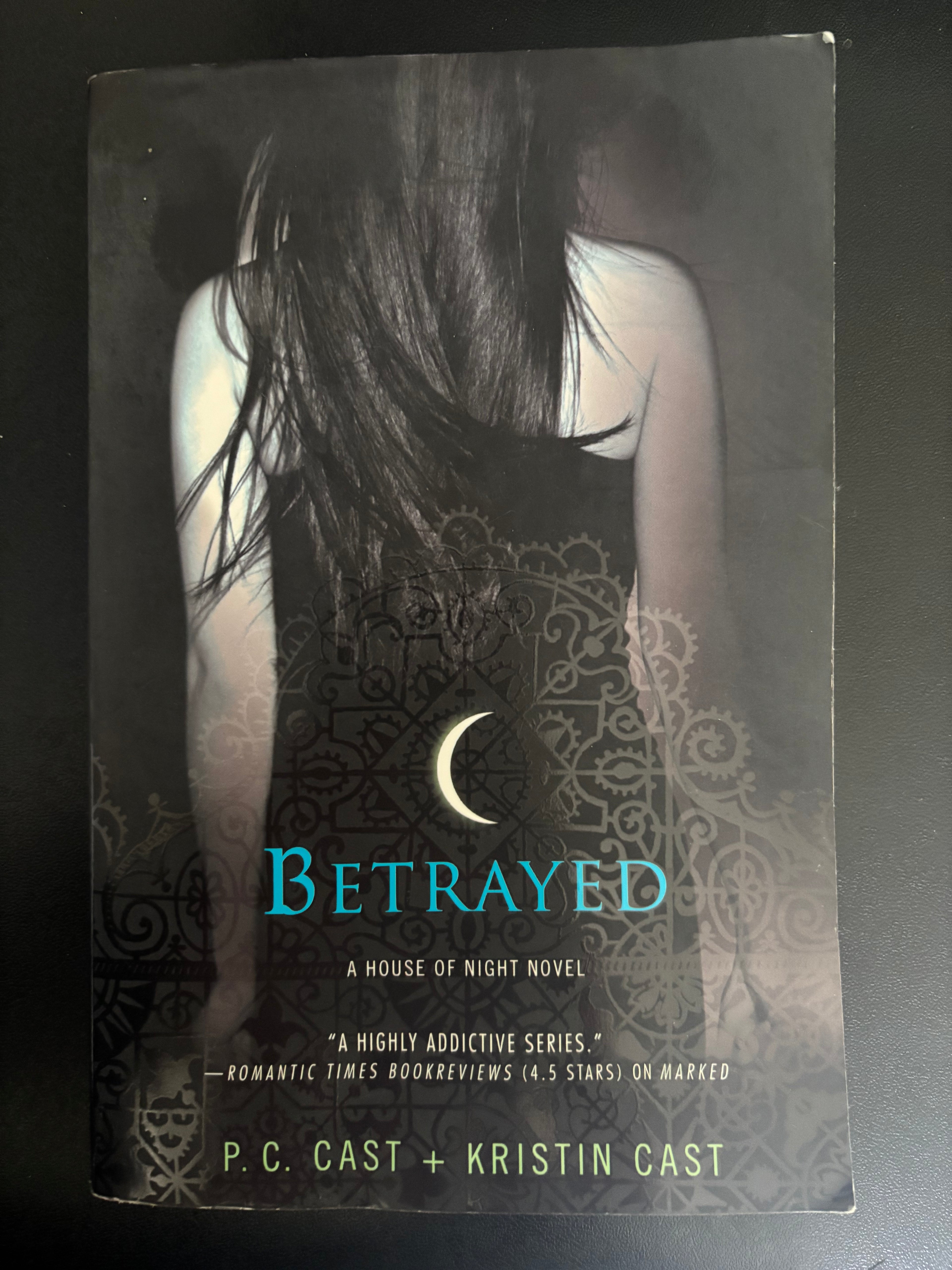 Betrayed (Book 2 of the House of Night series) by P. C. Cast and Kristin Cast YA paperback (rescued)