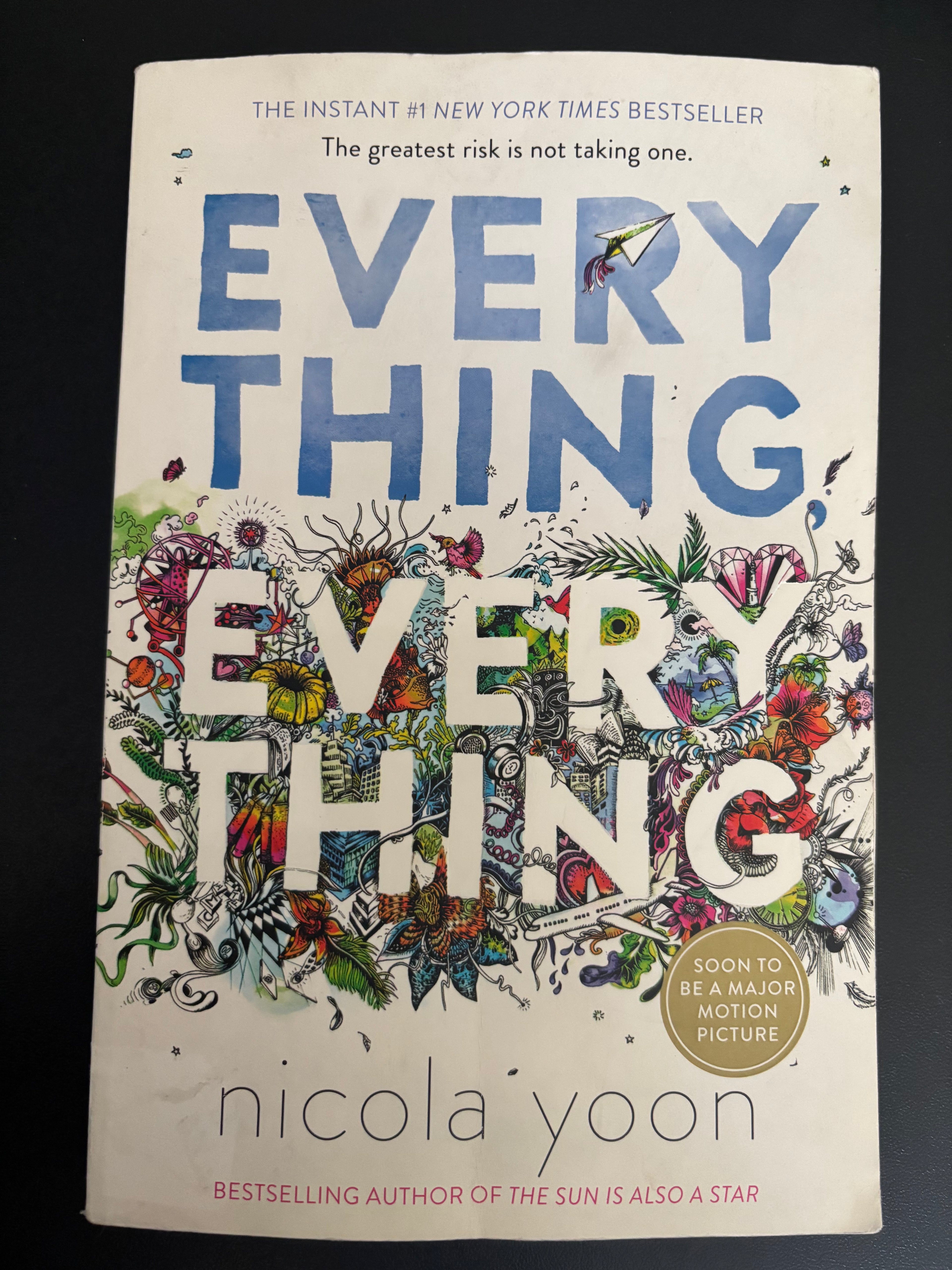 Everything Everything by Nicola Yoon YA paperback (rescued)