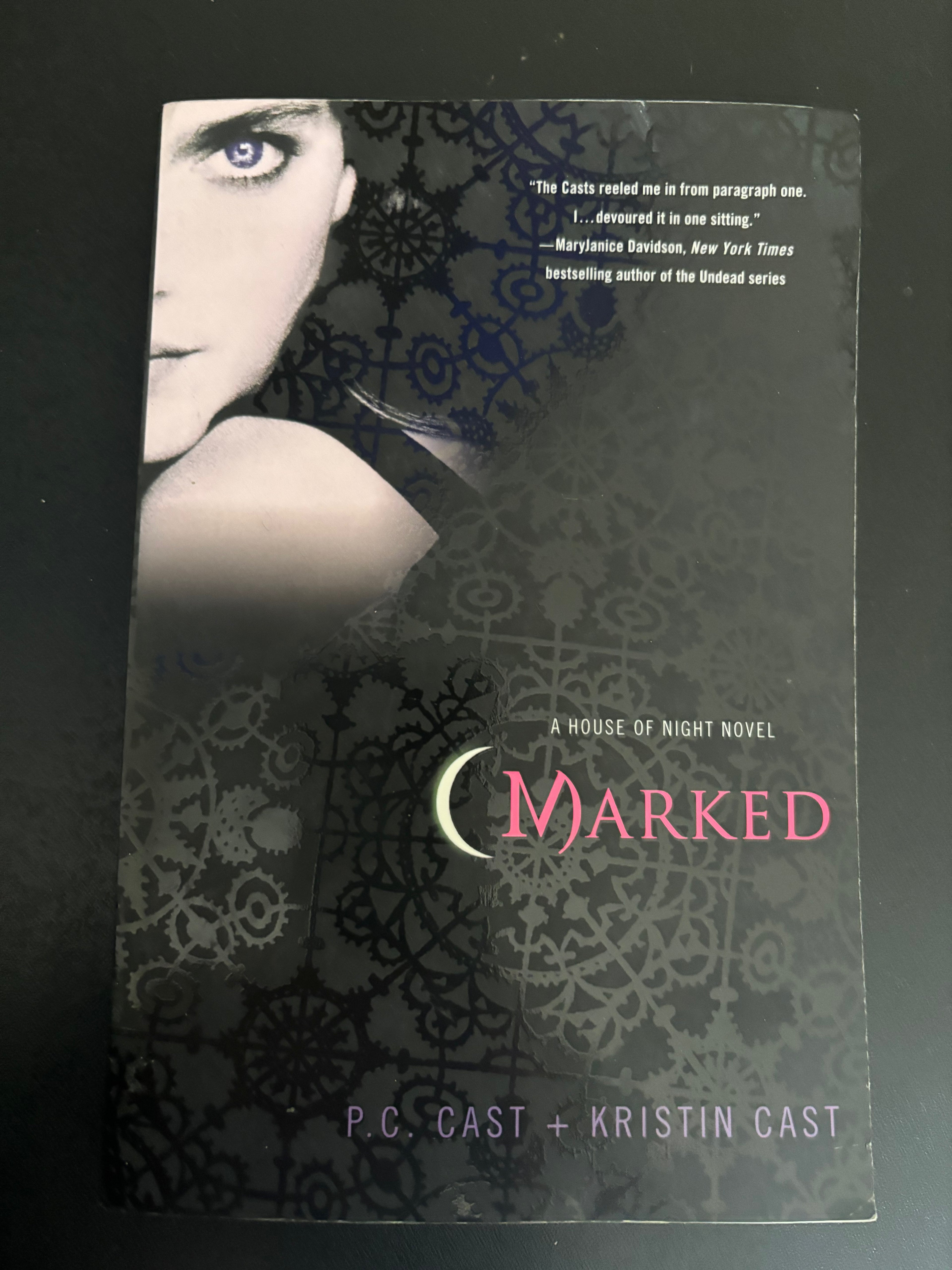 Marked (Book 1 of the House of Night series) by P. C. Cast and Kristin Cast YA paperback (rescued)