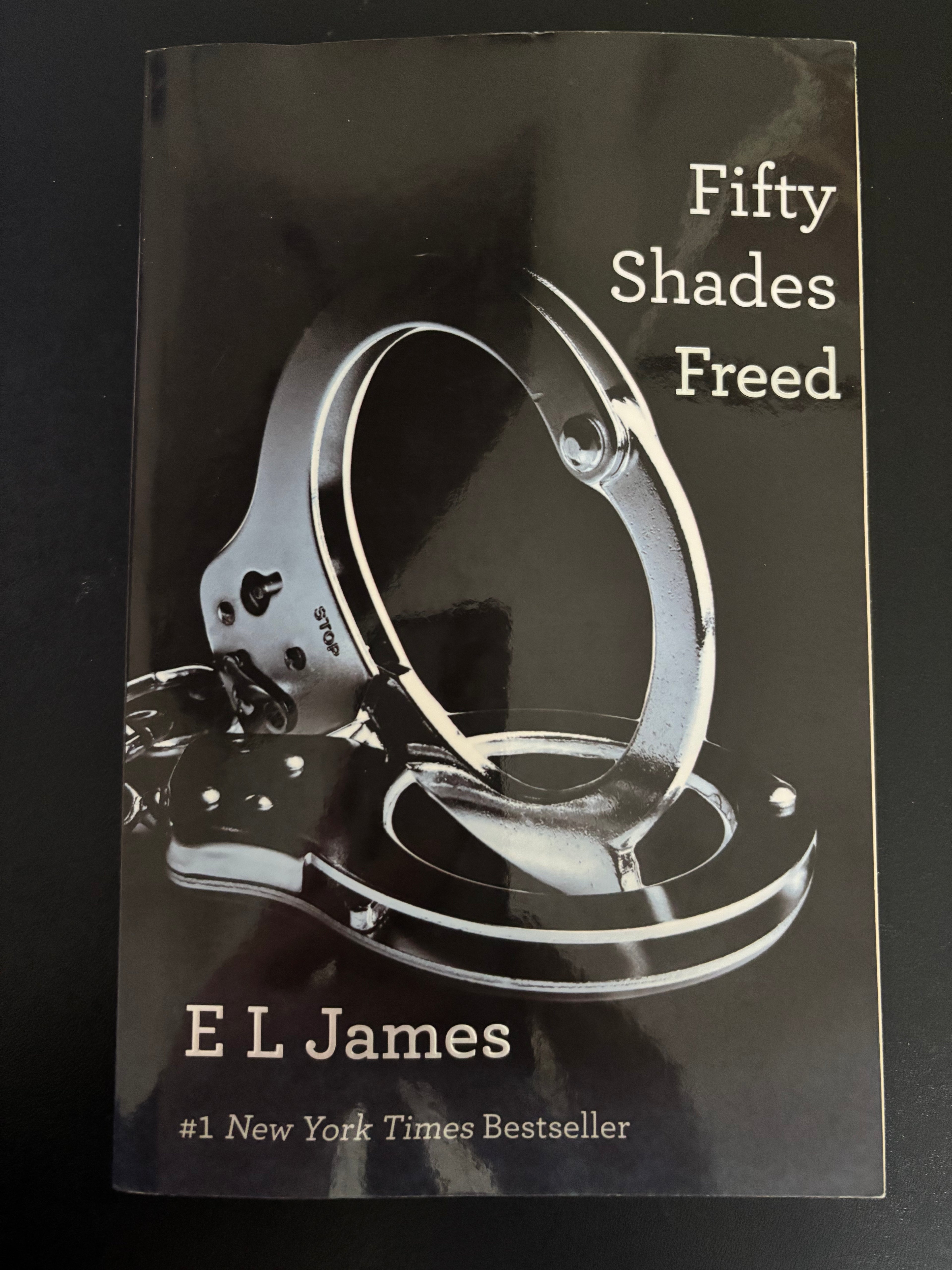 Fifty Shades Freed by E.L. James paperback (like new)