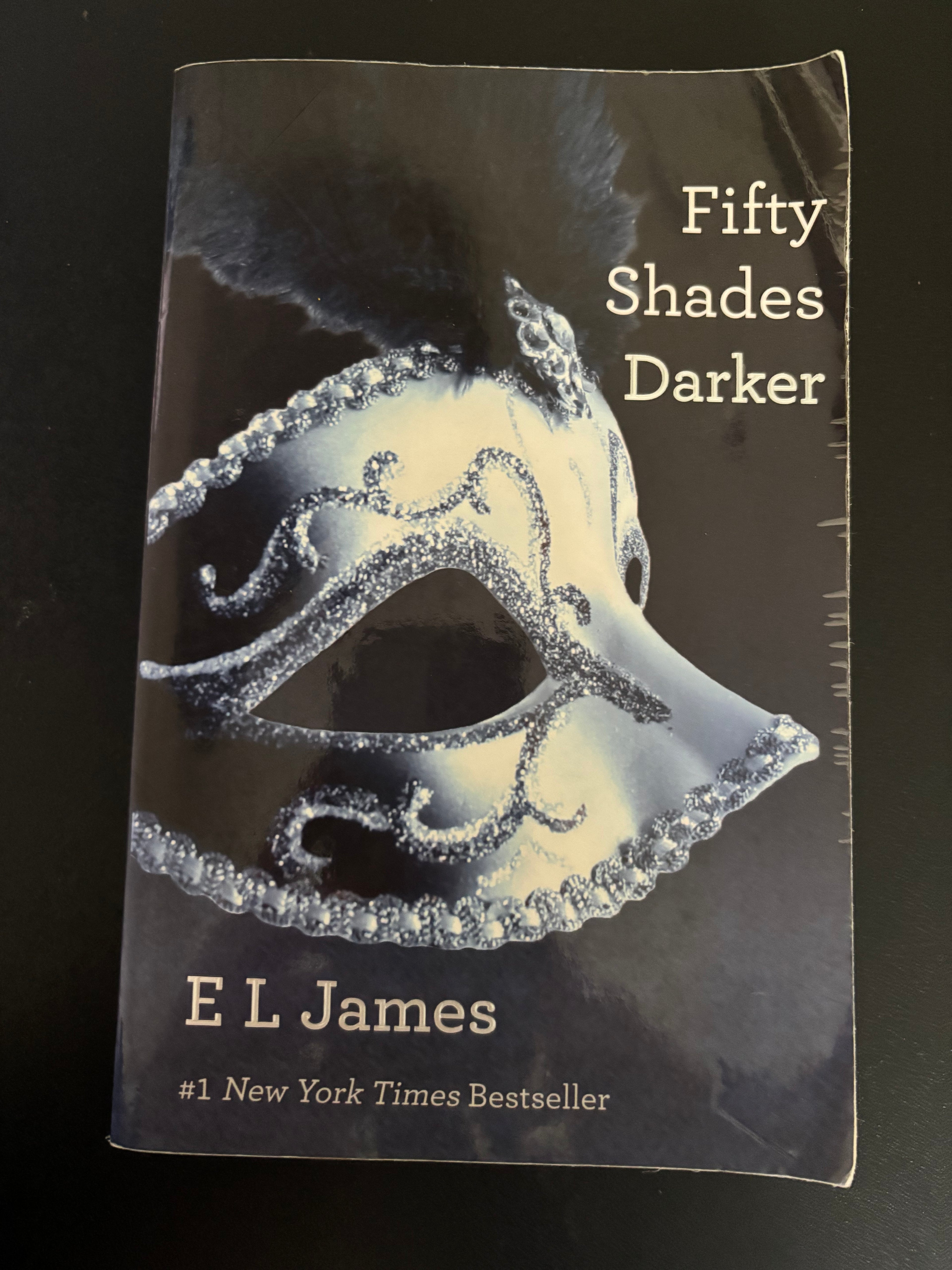 Fifty Shades Darker by E.L. James paperback (like new)
